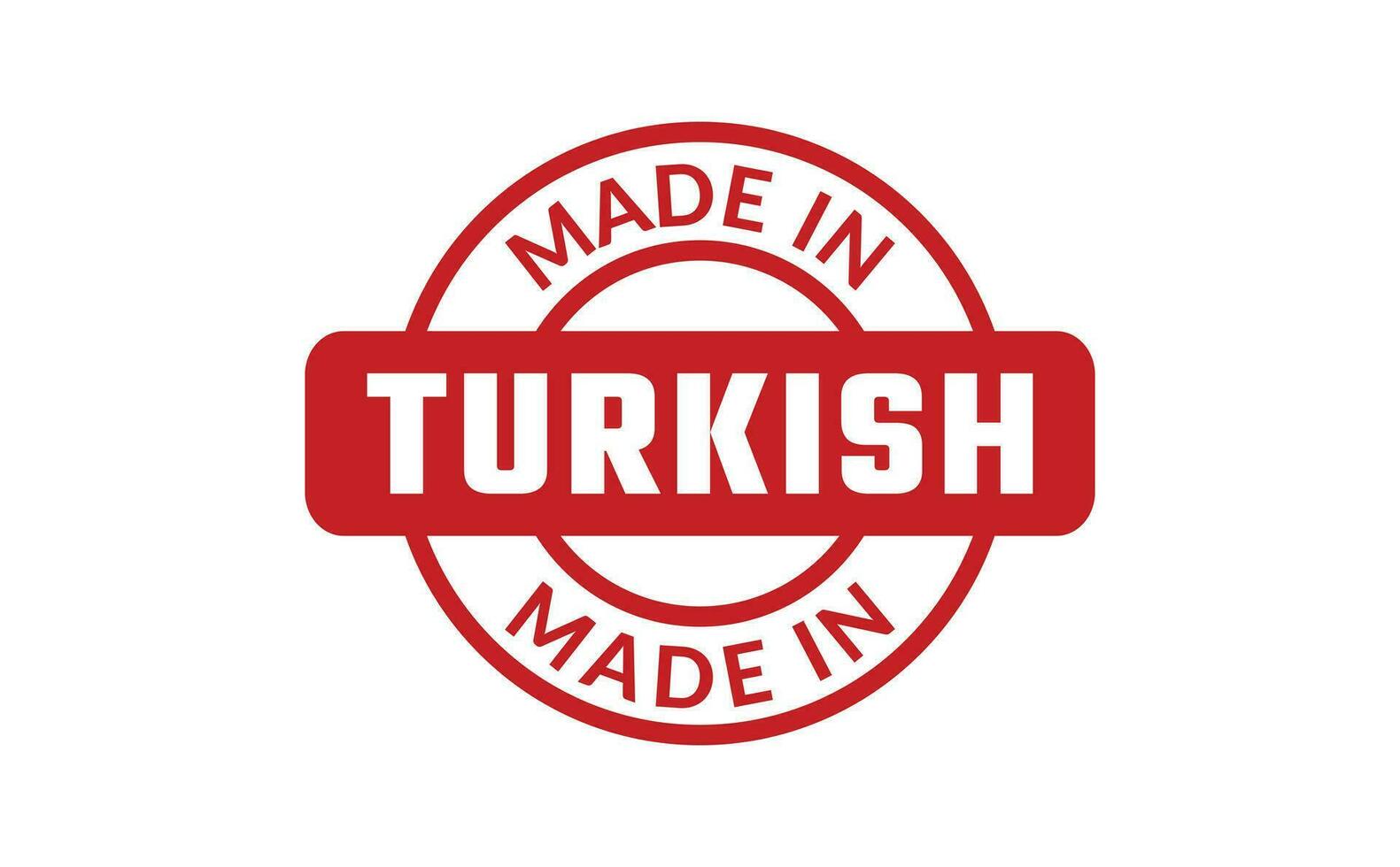 Made In Turkish Rubber Stamp 25380610