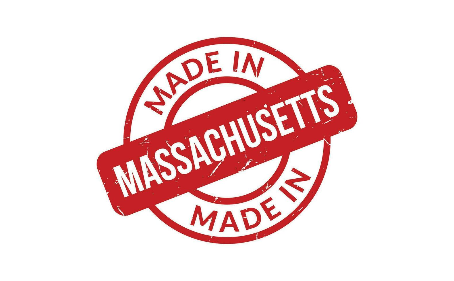 Made In Massachusetts Rubber Stamp 25380611 Vector Art at Vecteezy