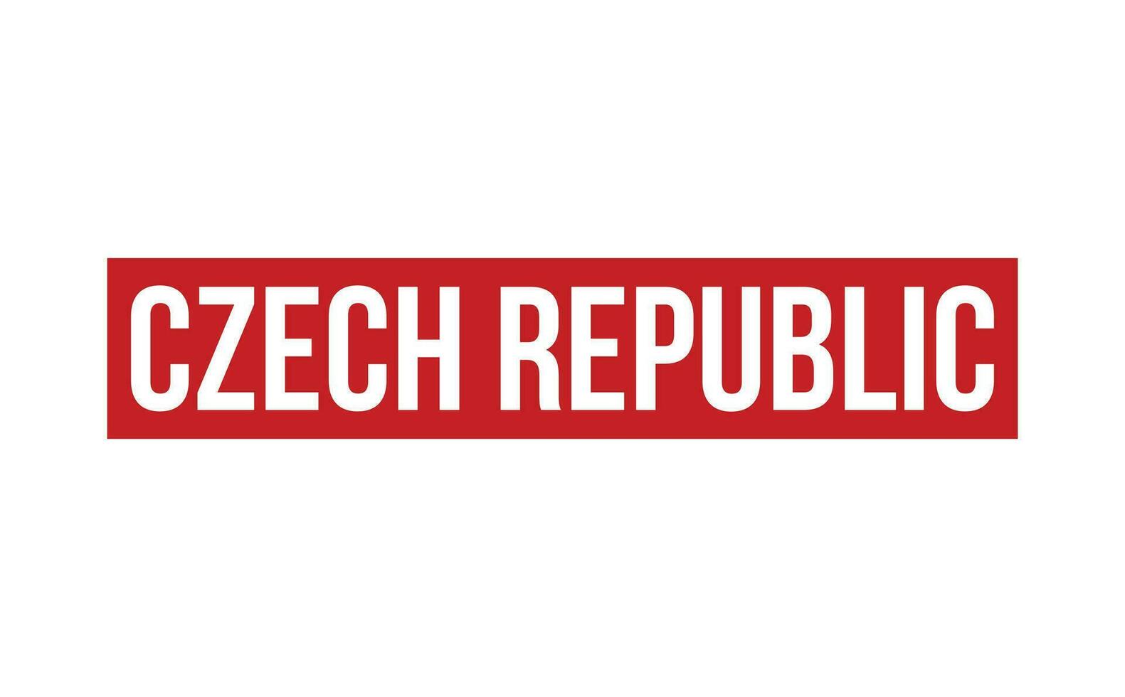checo república caucho sello sello vector