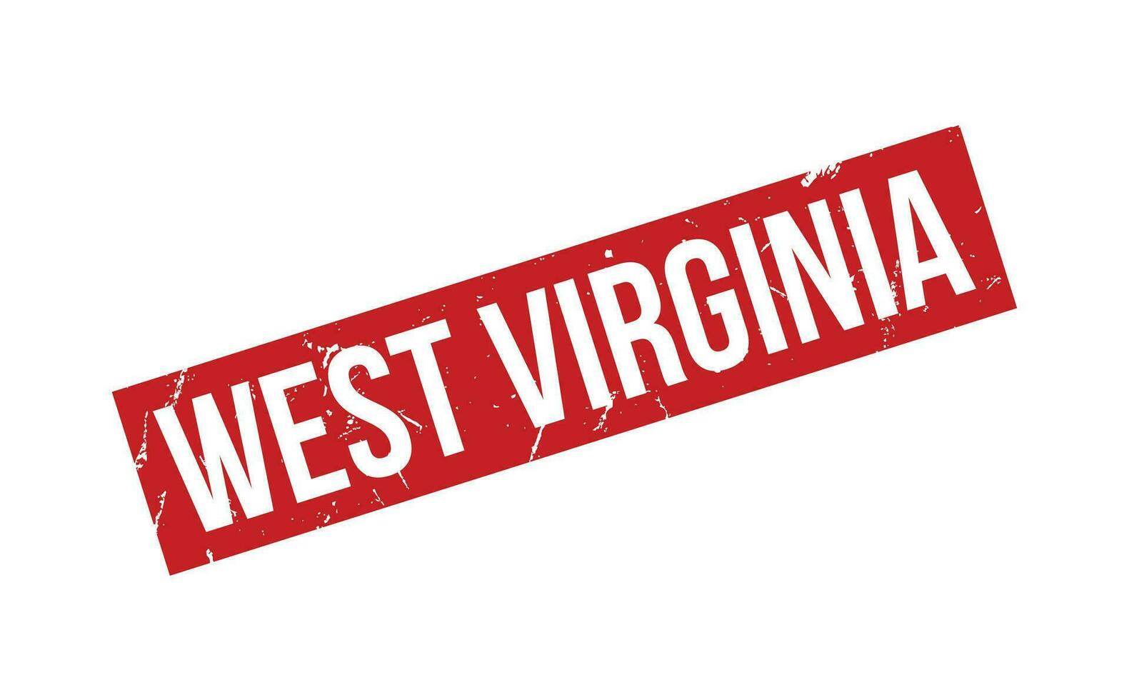 West Virginia Rubber Stamp Seal Vector