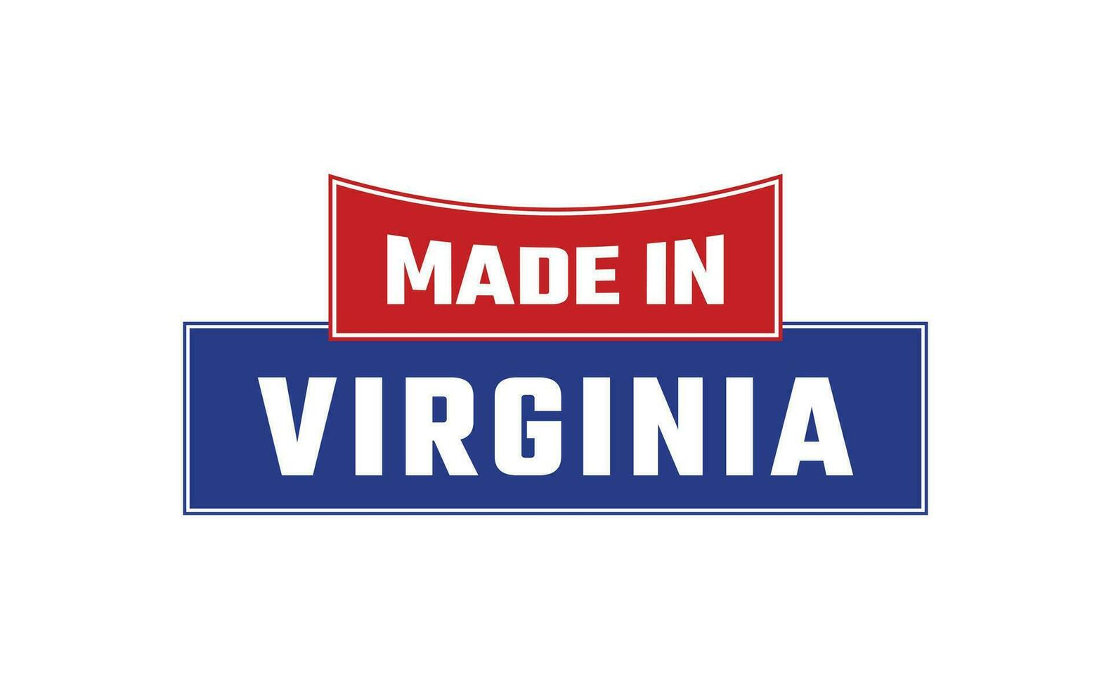 Made In Virginia Seal Vector