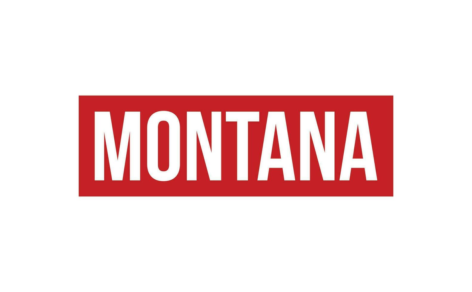 Montana Rubber Stamp Seal Vector