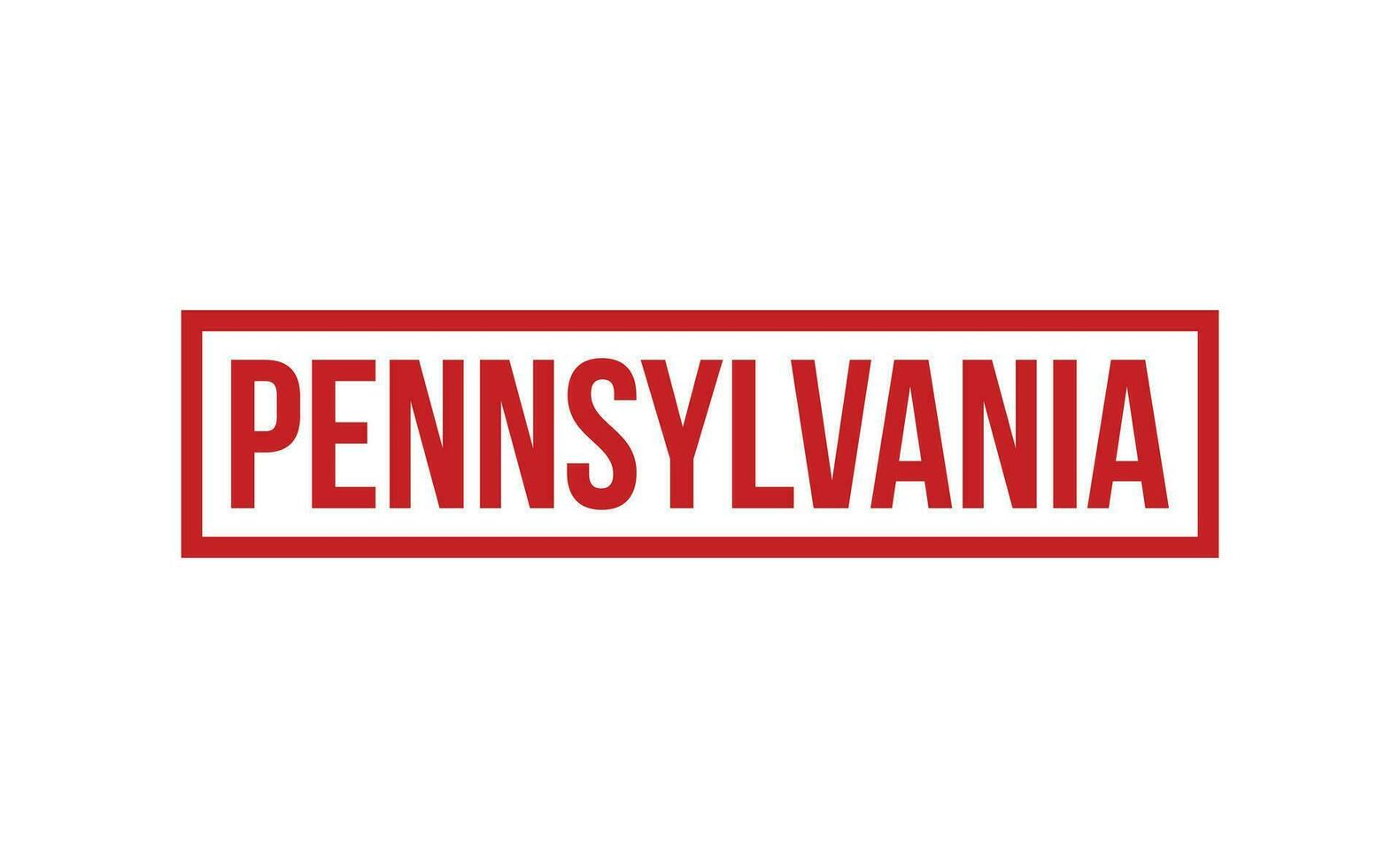 Pennsylvania Rubber Stamp Seal Vector