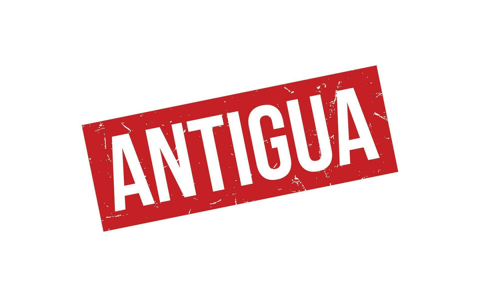 Antigua Rubber Stamp Seal Vector