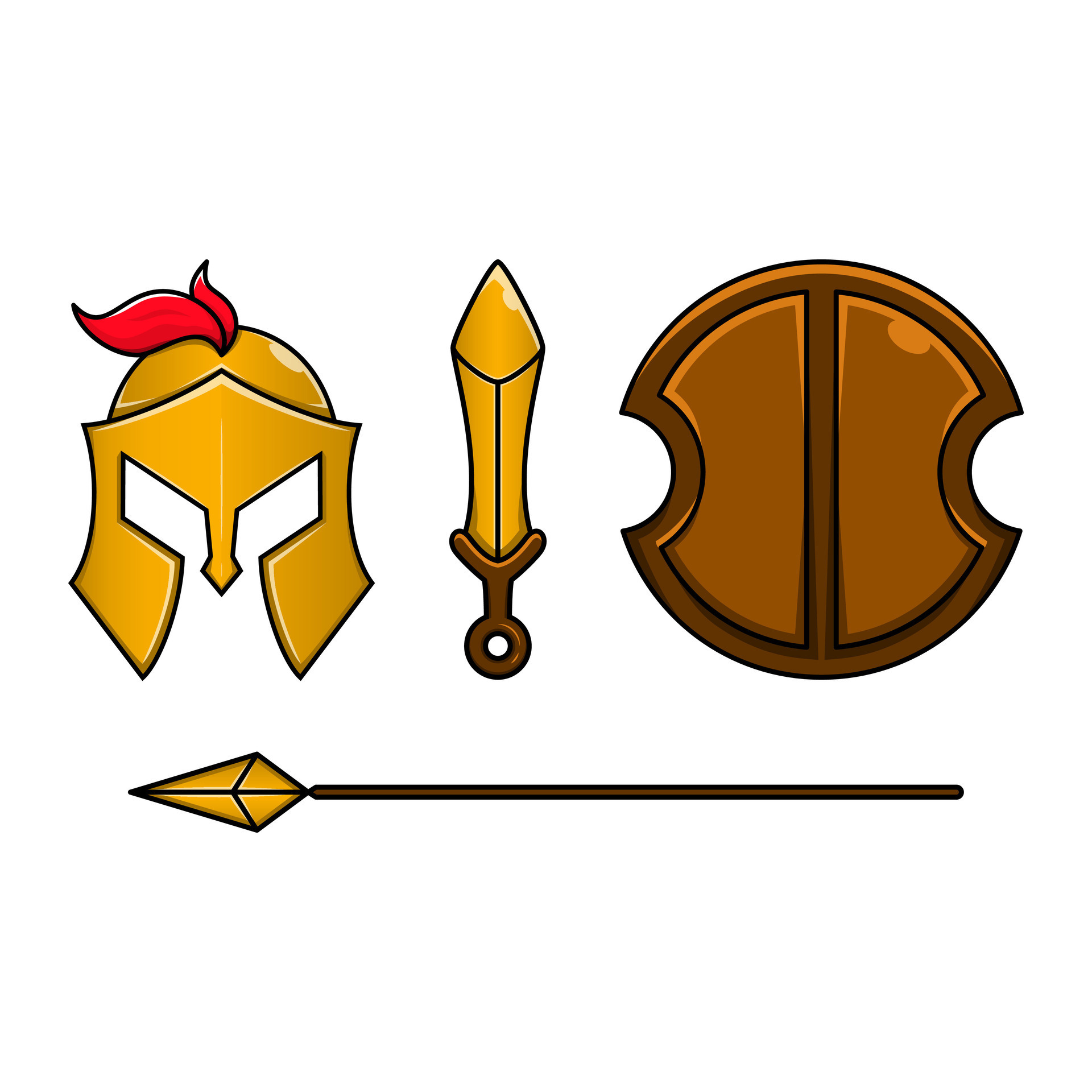 Spartan Sword and Shield