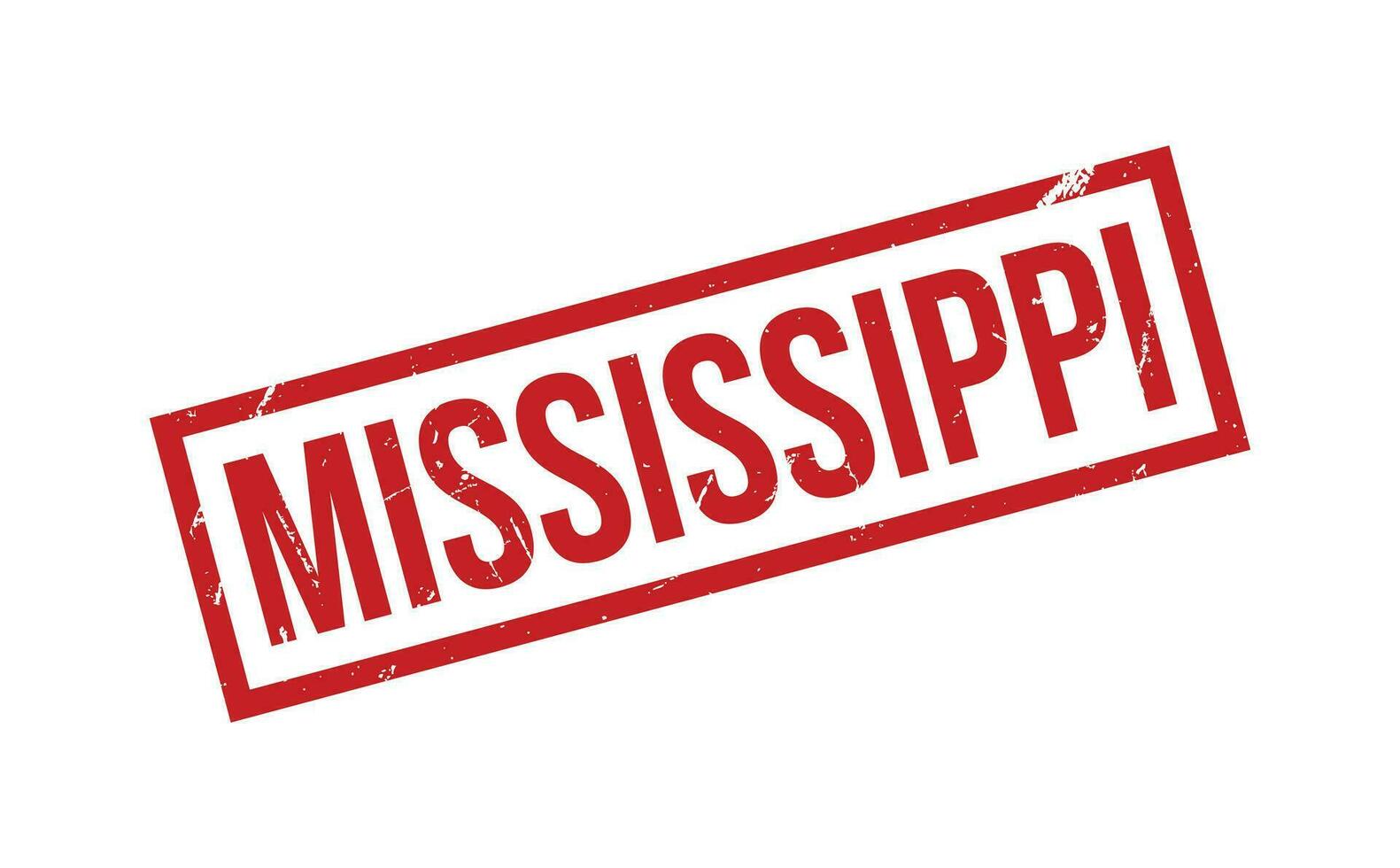 Mississippi Rubber Stamp Seal Vector