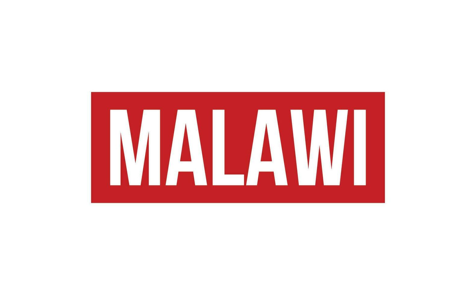 Malawi Rubber Stamp Seal Vector