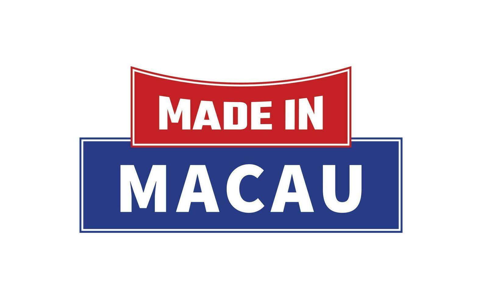 Made In Macau Seal Vector