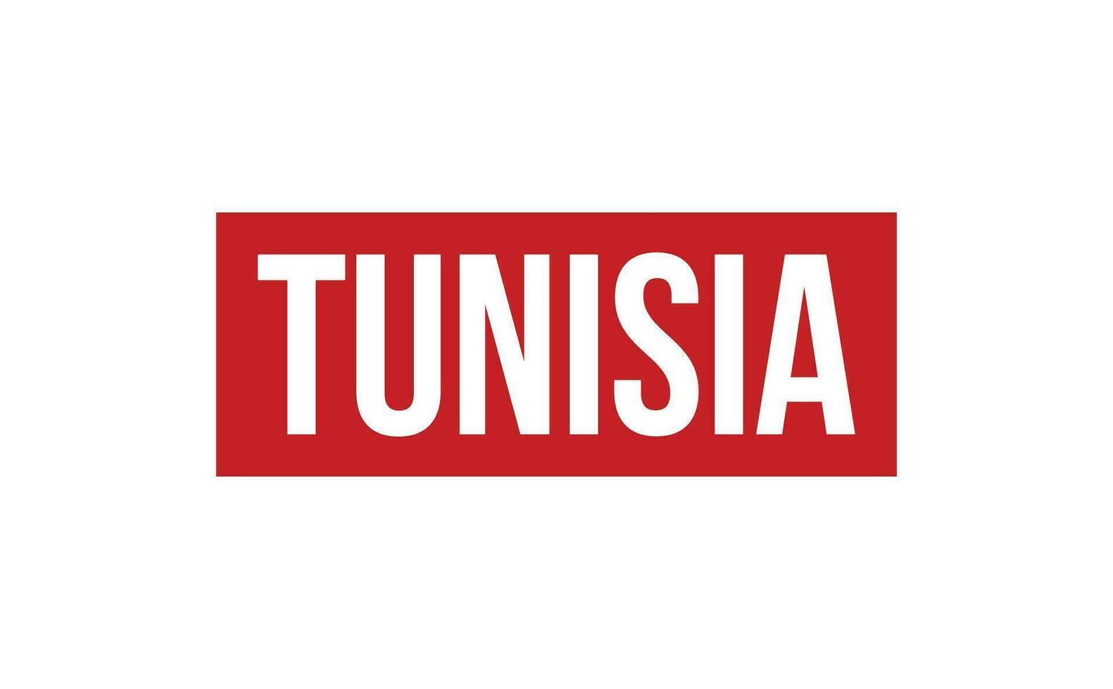 Tunisia Rubber Stamp Seal Vector