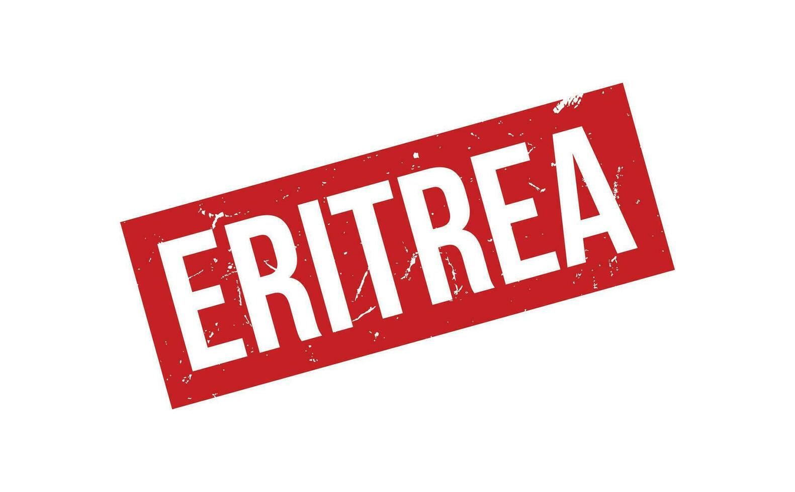 eritrea caucho sello sello vector