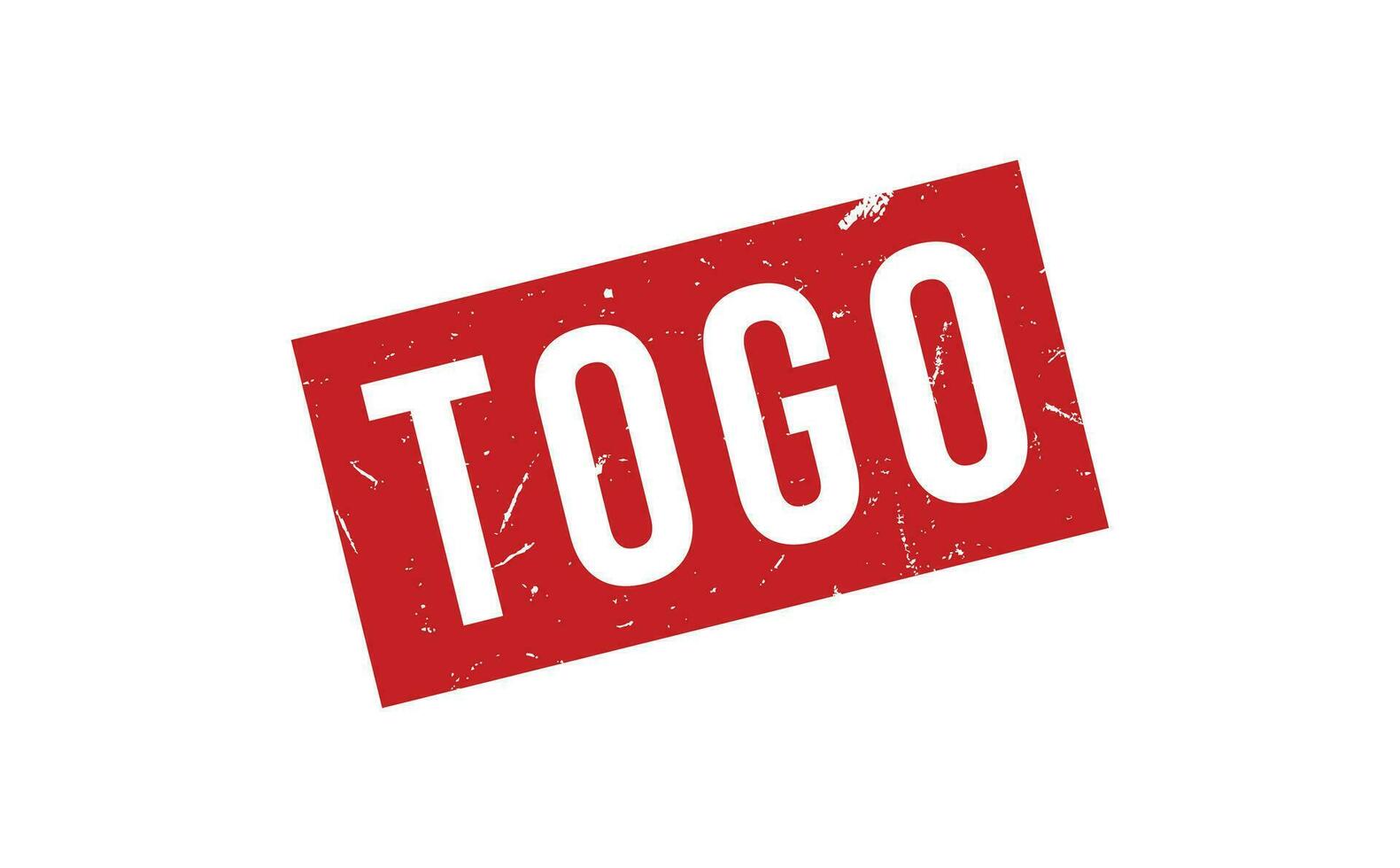 Togo Rubber Stamp Seal Vector