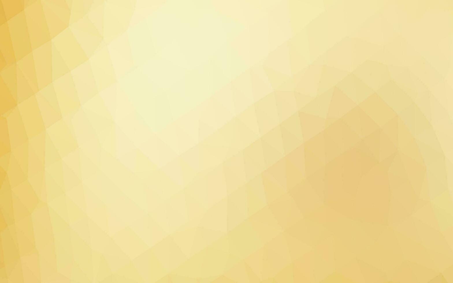 Light Yellow, Orange vector blurry triangle texture.