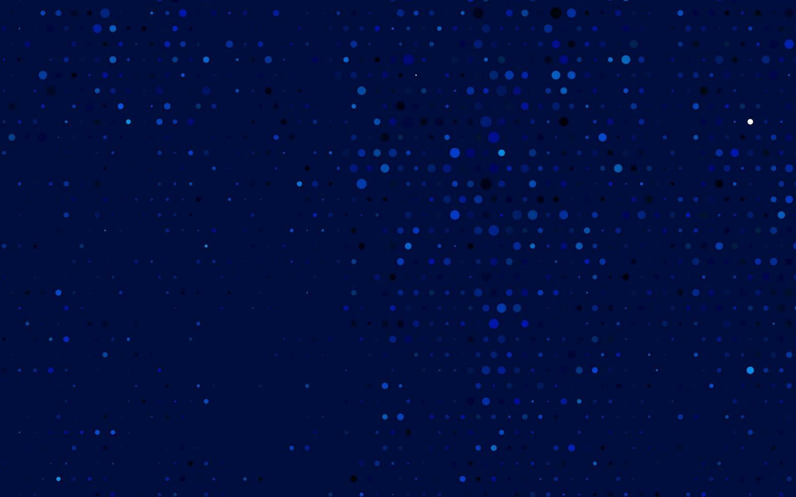 Dark BLUE vector backdrop with dots.