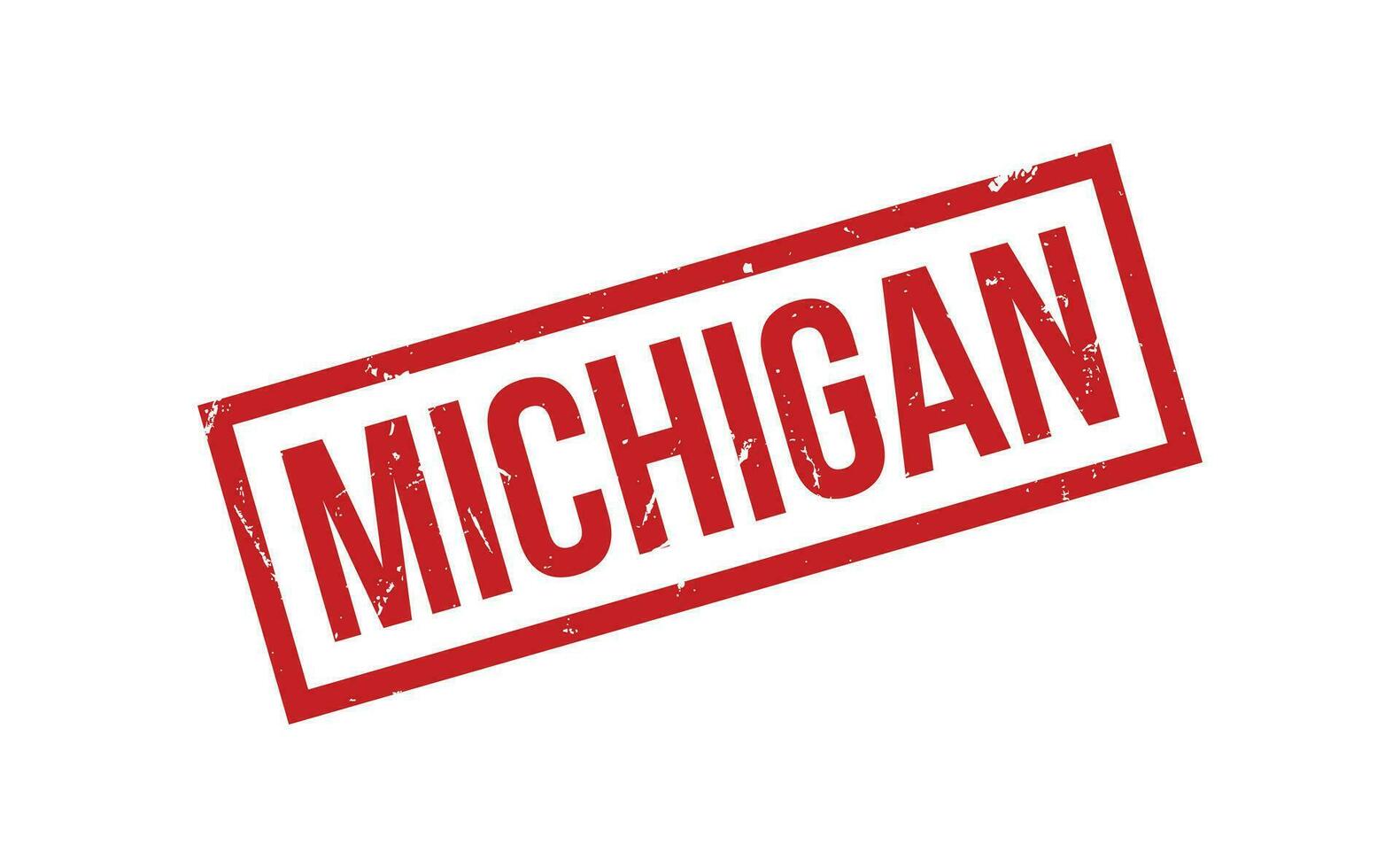 Michigan Rubber Stamp Seal Vector