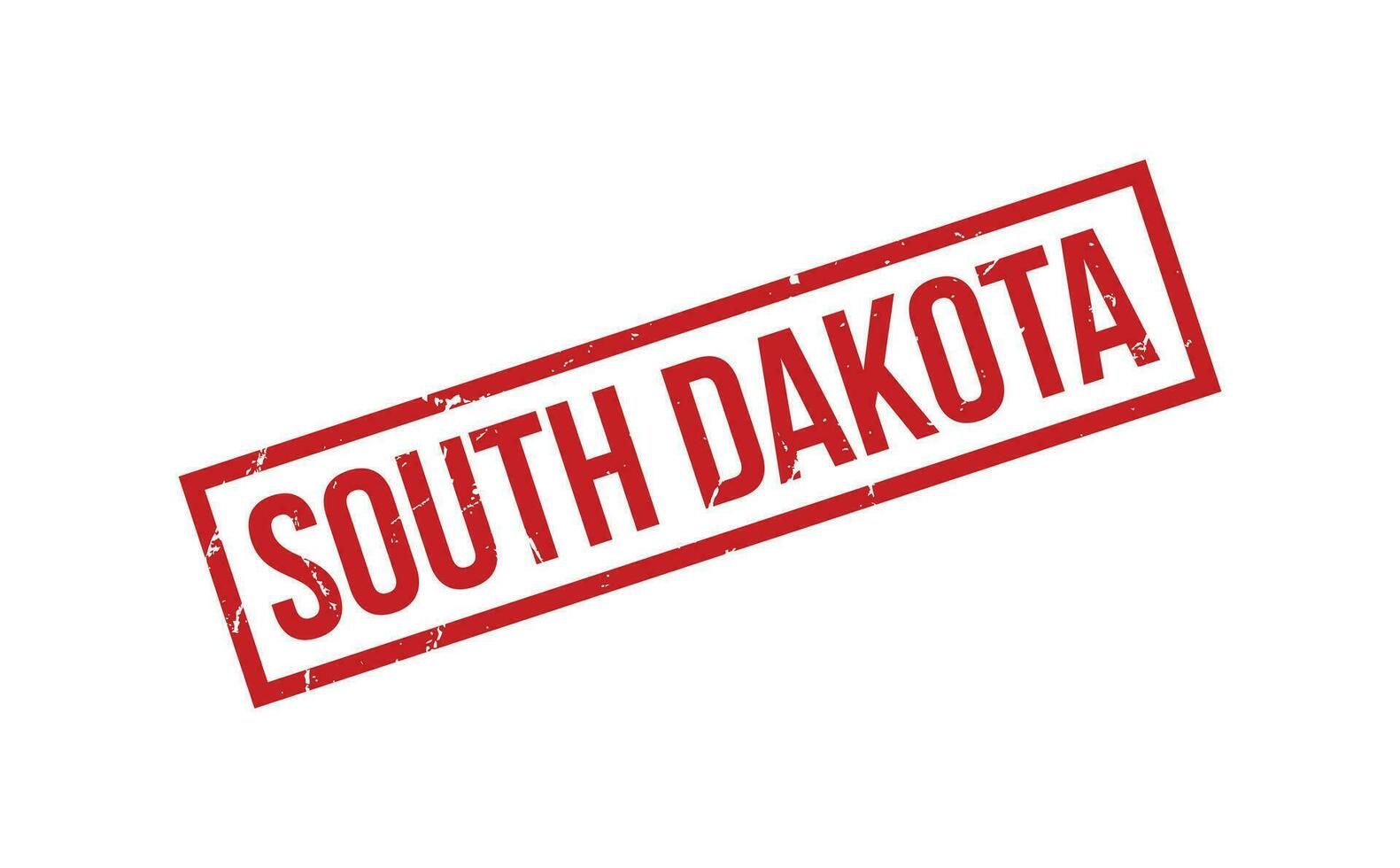 South Dakota Rubber Stamp Seal Vector