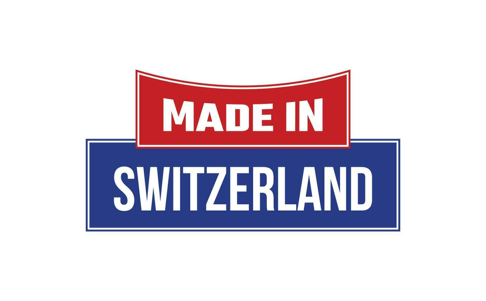 Made In Switzerland Seal Vector