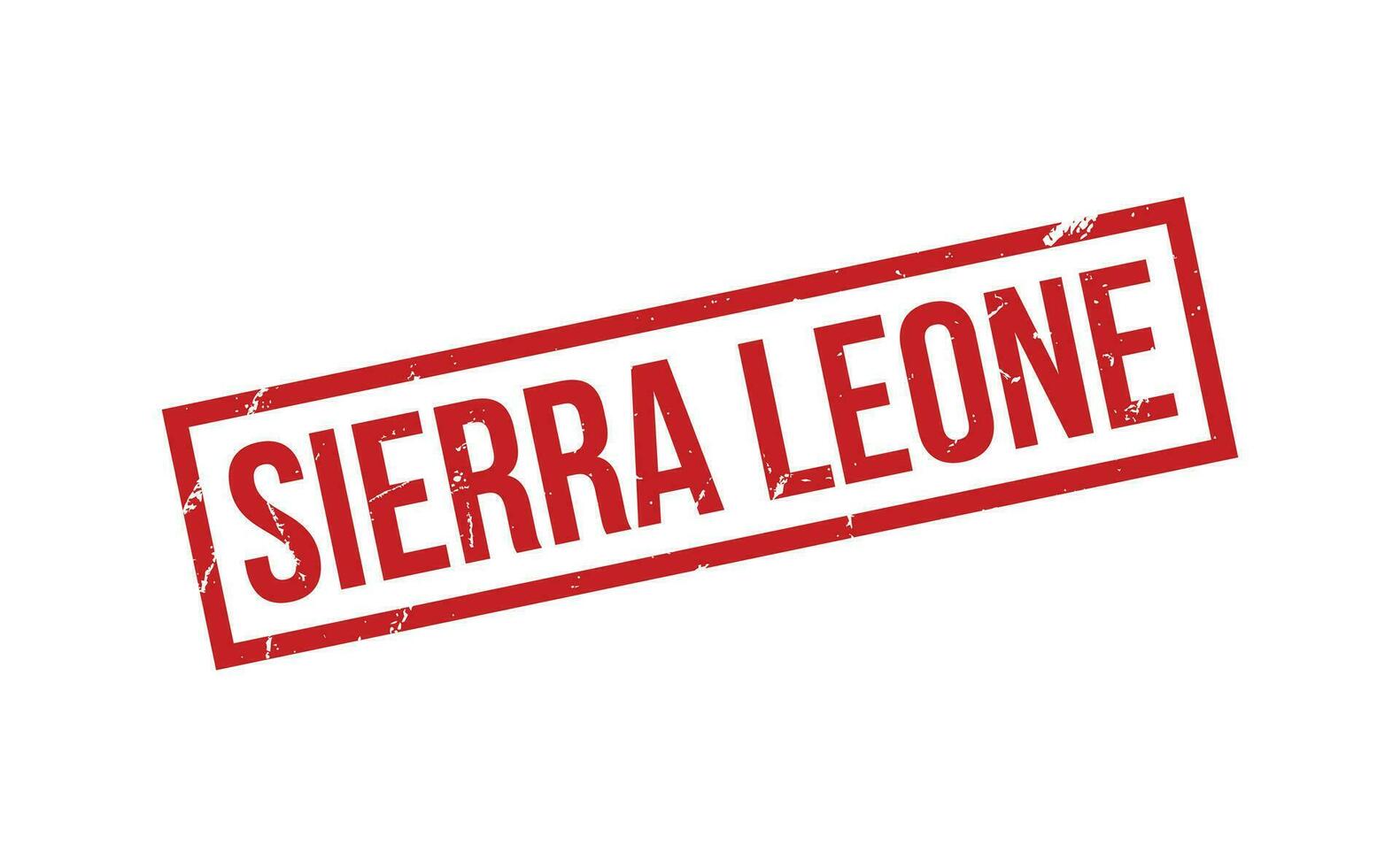 Sierra Leone Rubber Stamp Seal Vector