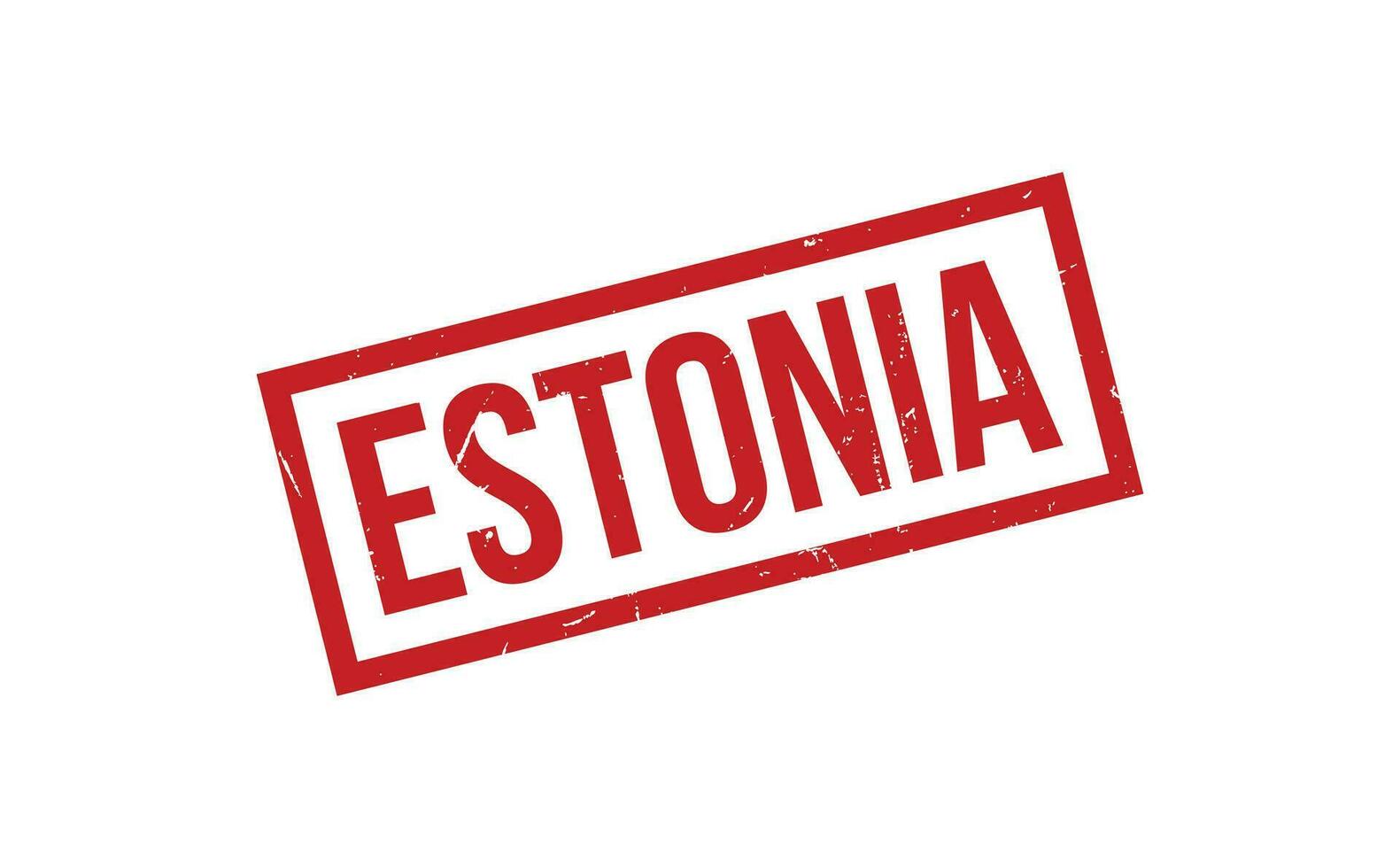 Estonia Rubber Stamp Seal Vector