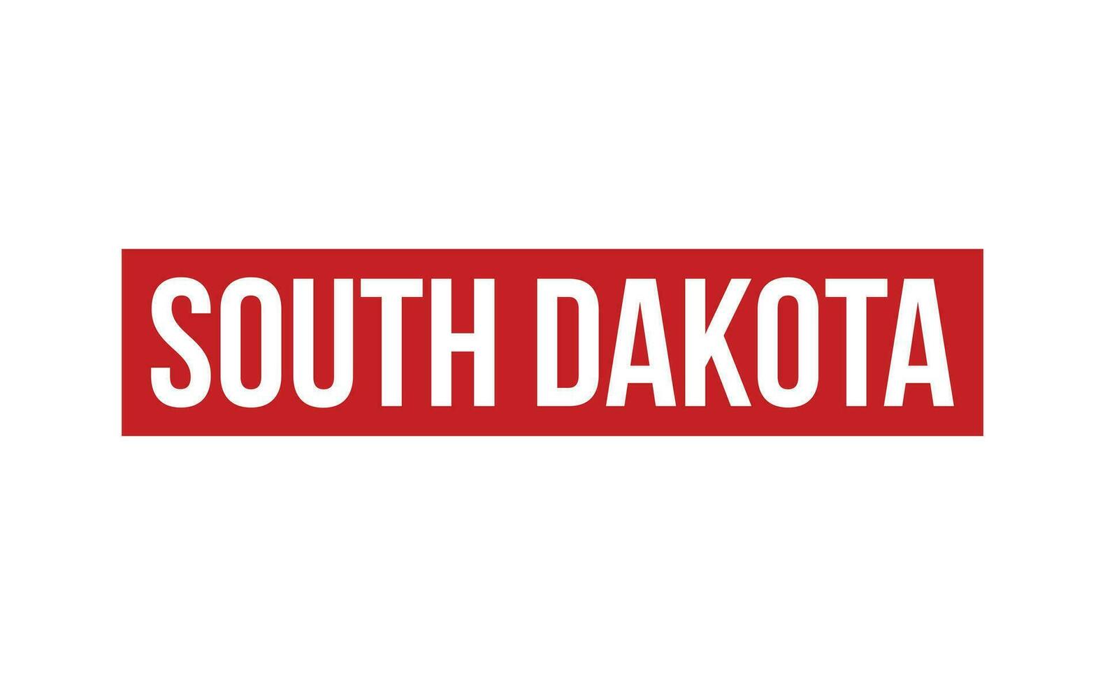 South Dakota Rubber Stamp Seal Vector