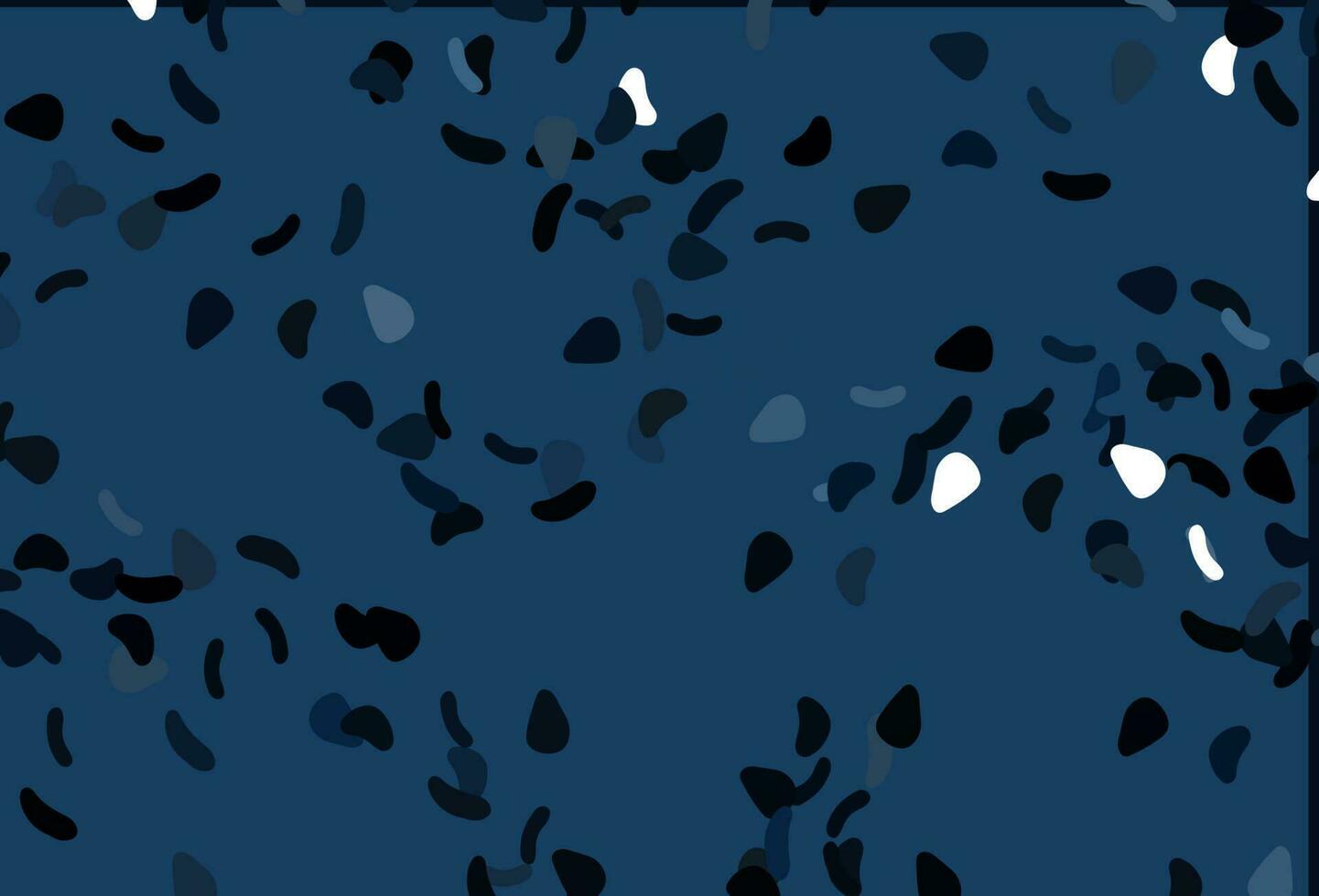 Fondo de vector azul claro con formas abstractas.