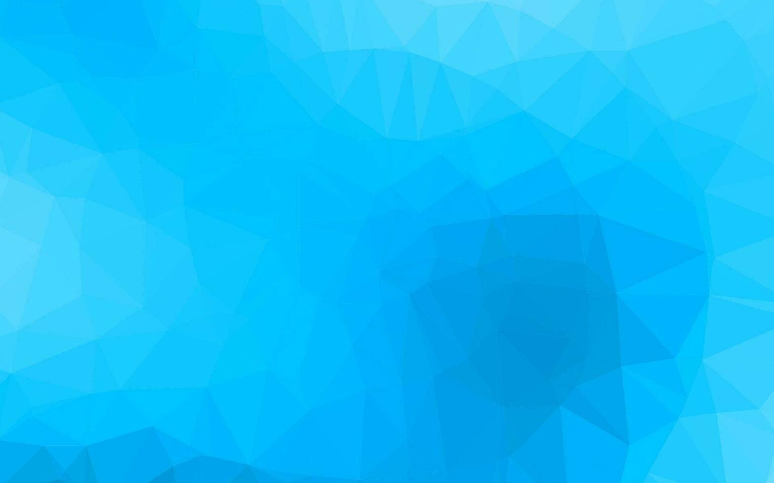 Light BLUE vector polygon abstract background.