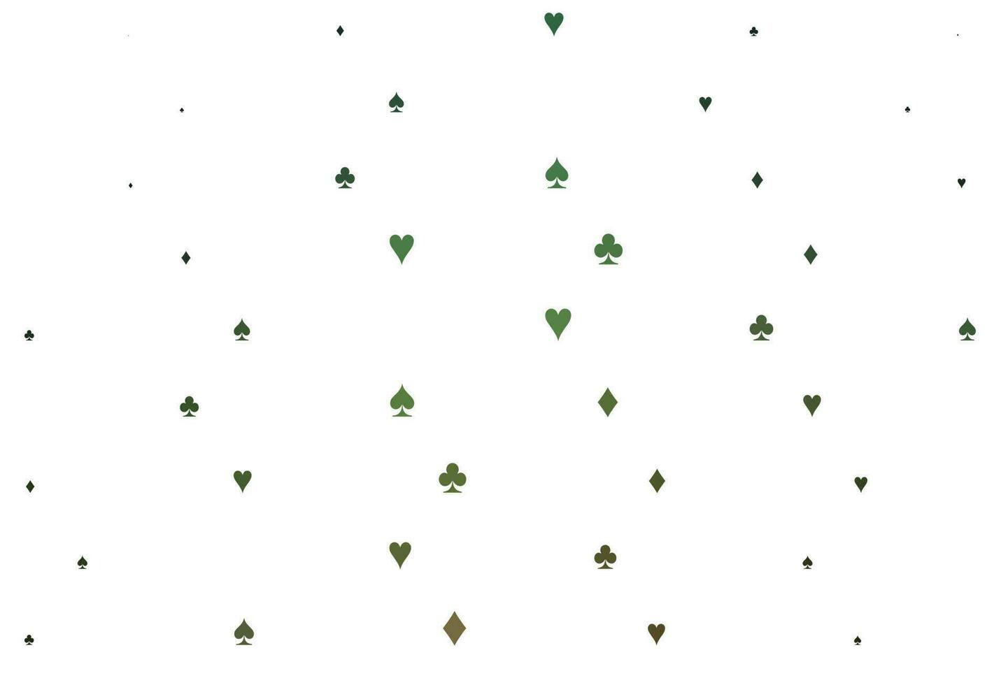 Light Green vector layout with elements of cards.