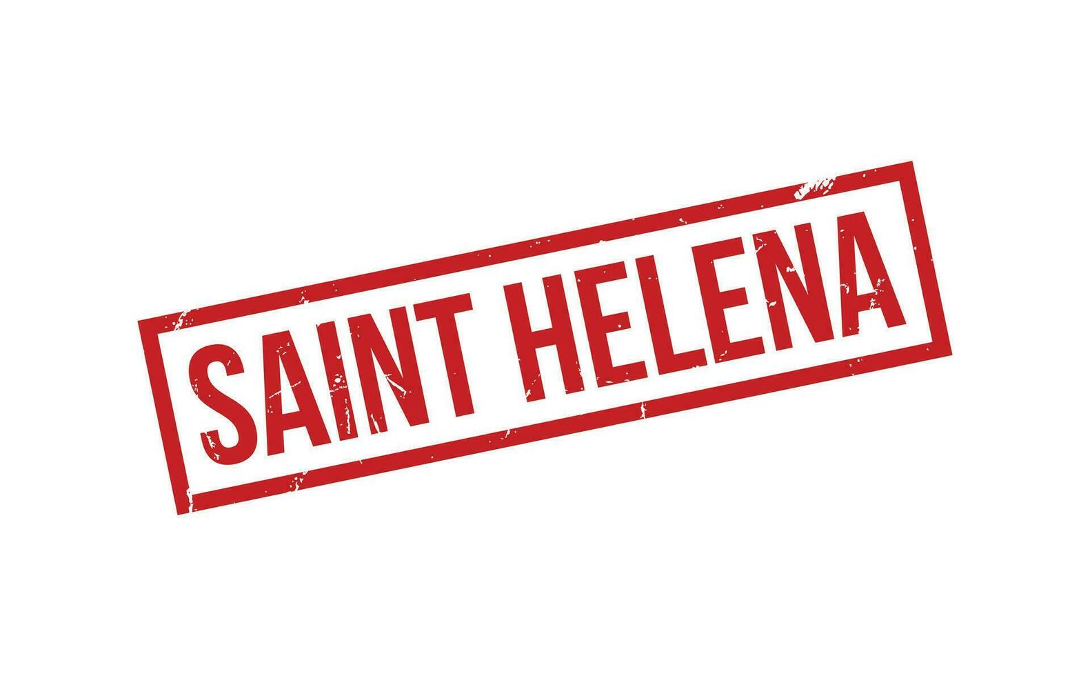 Saint Helena Rubber Stamp Seal Vector