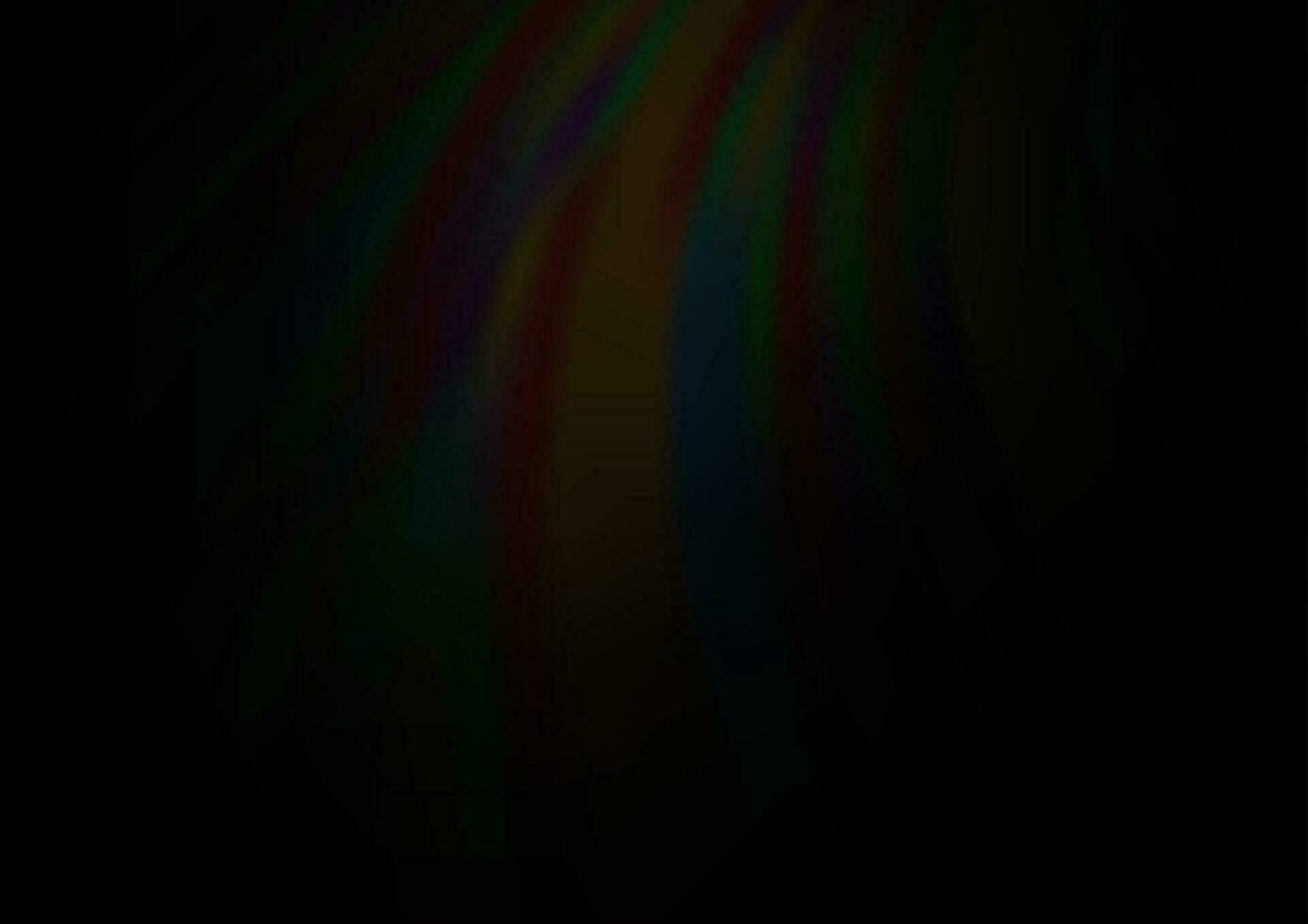 Dark Silver, Gray vector bokeh template.