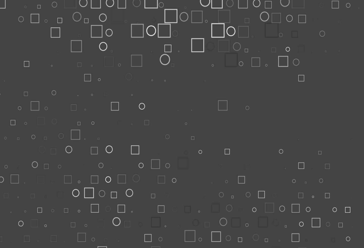 Light Silver, Gray vector backdrop with dots, spots, cubes.