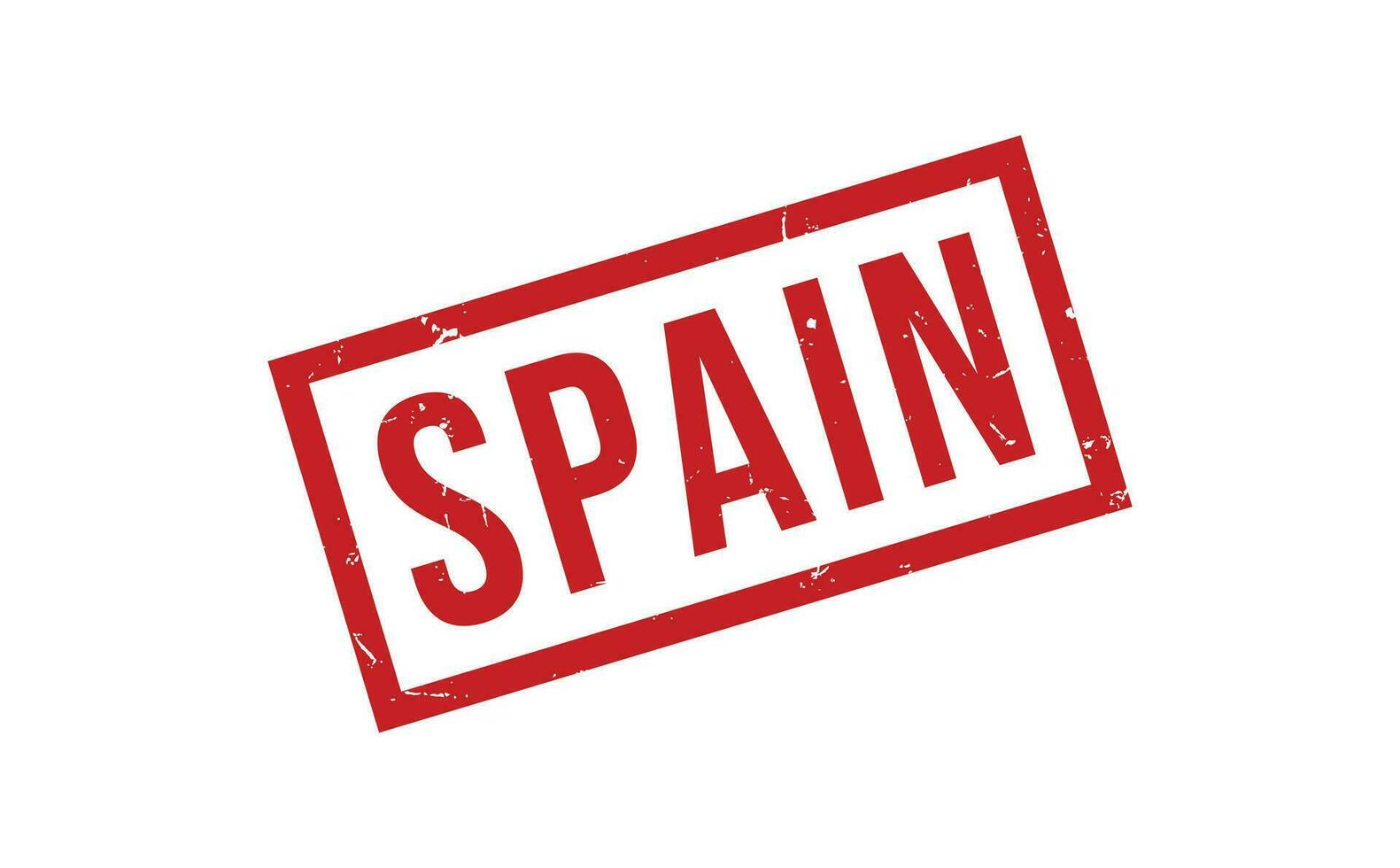 Spain Rubber Stamp Seal Vector