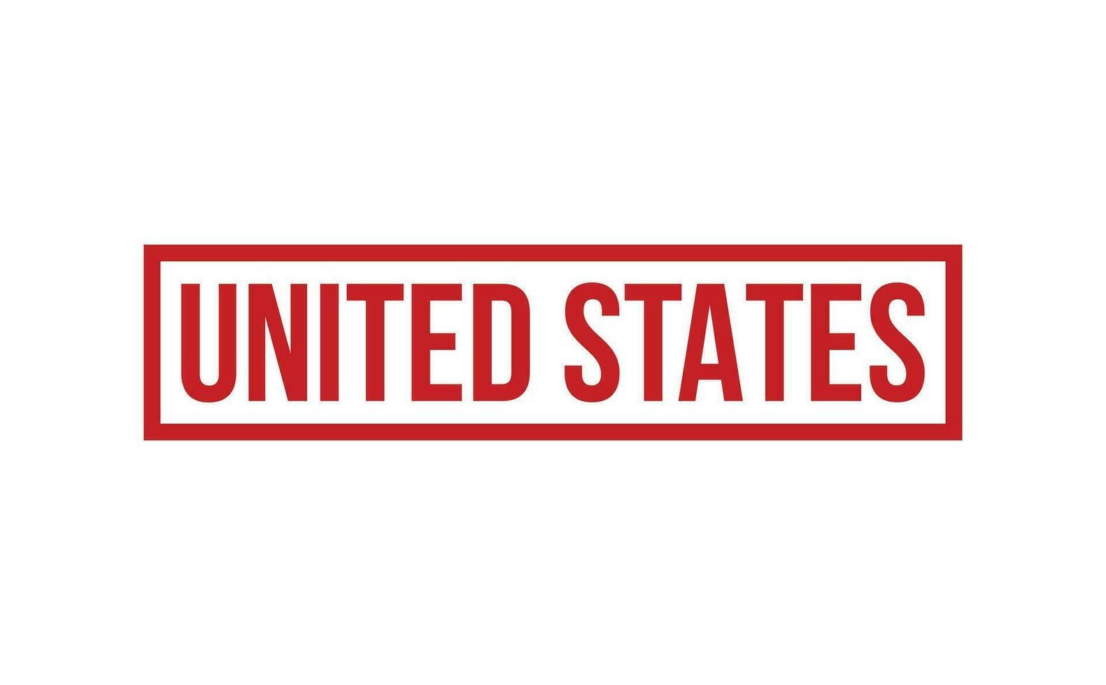 United States Rubber Stamp Seal Vector