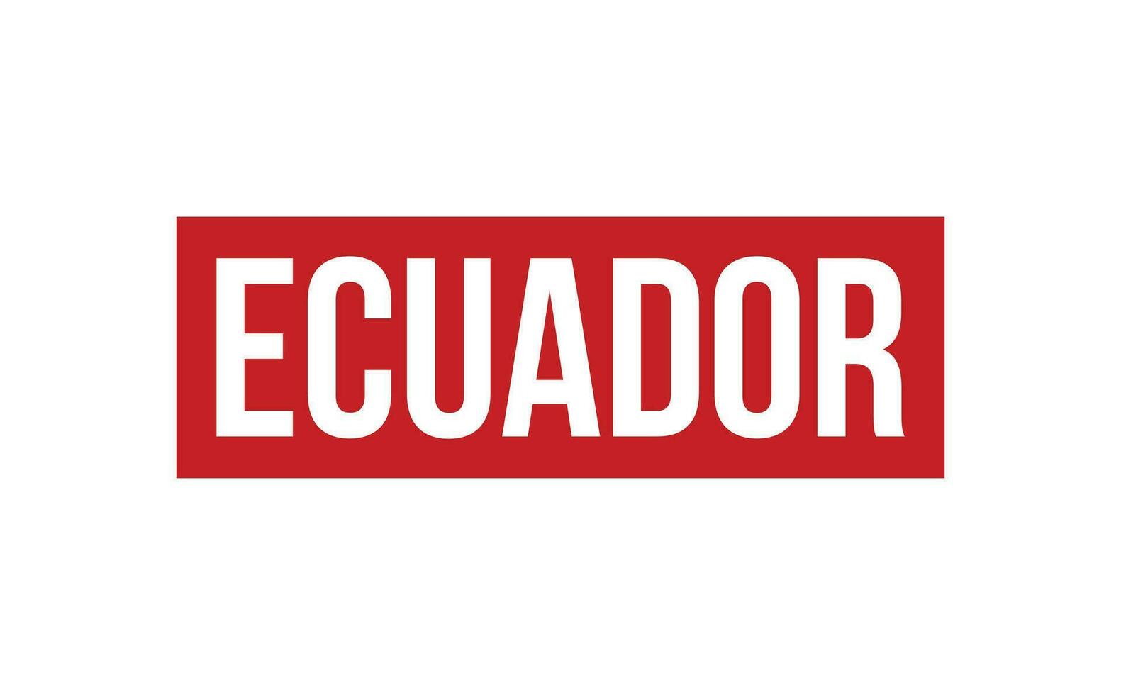 Ecuador caucho sello sello vector