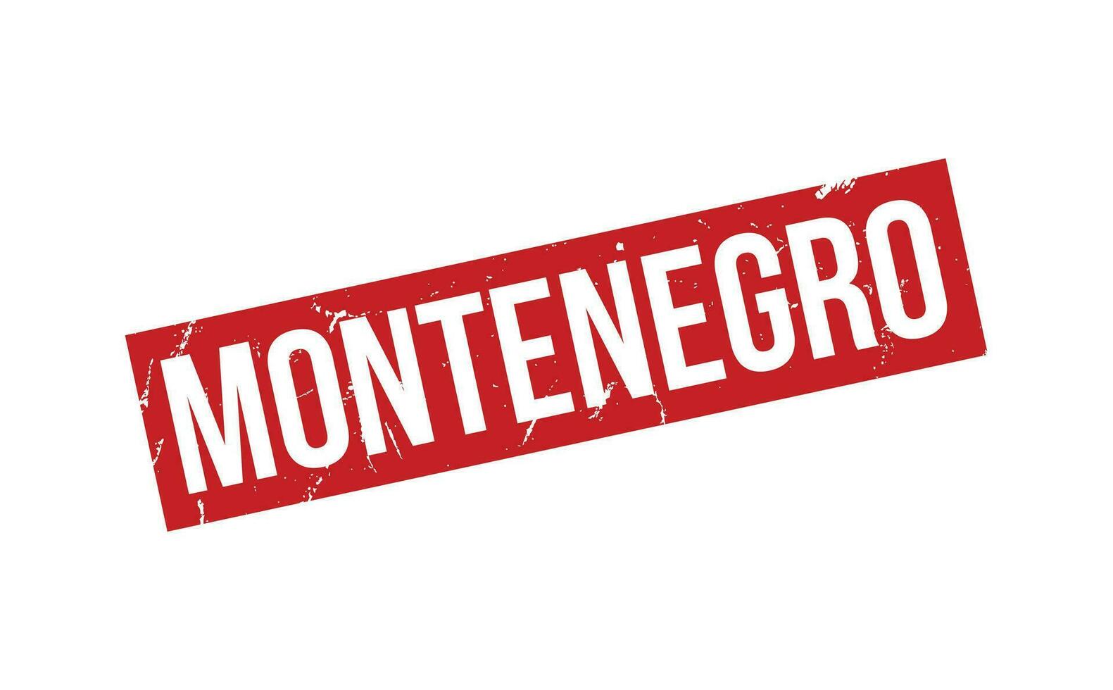 Montenegro Rubber Stamp Seal Vector