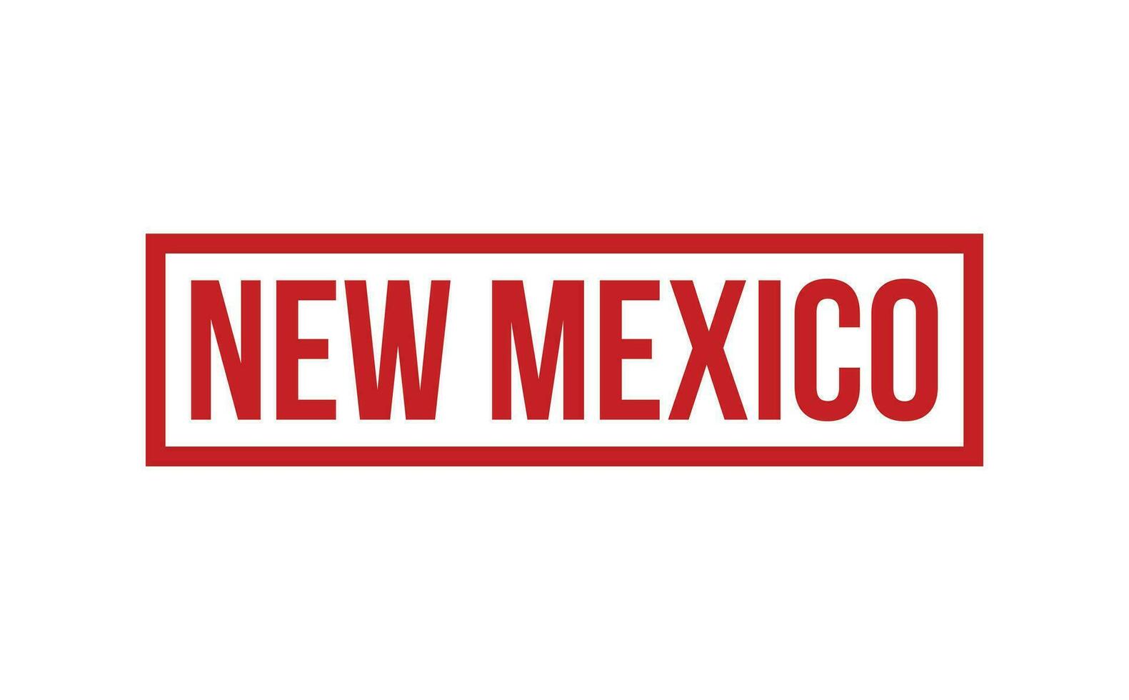 New Mexico Rubber Stamp Seal Vector