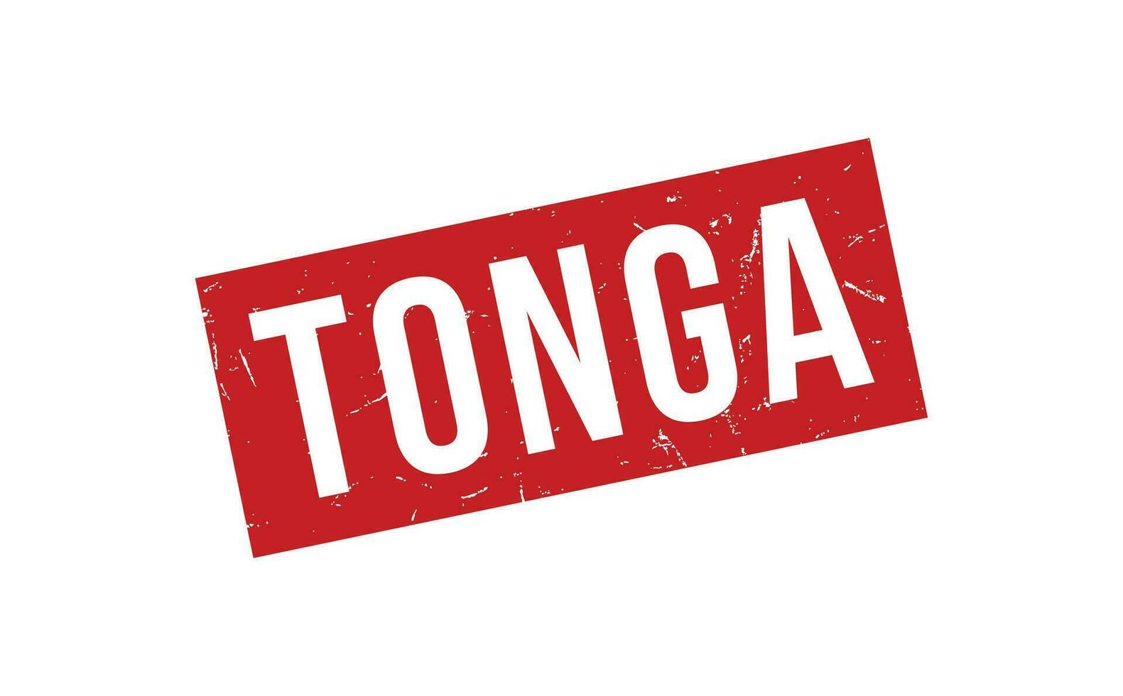 tonga caucho sello sello vector