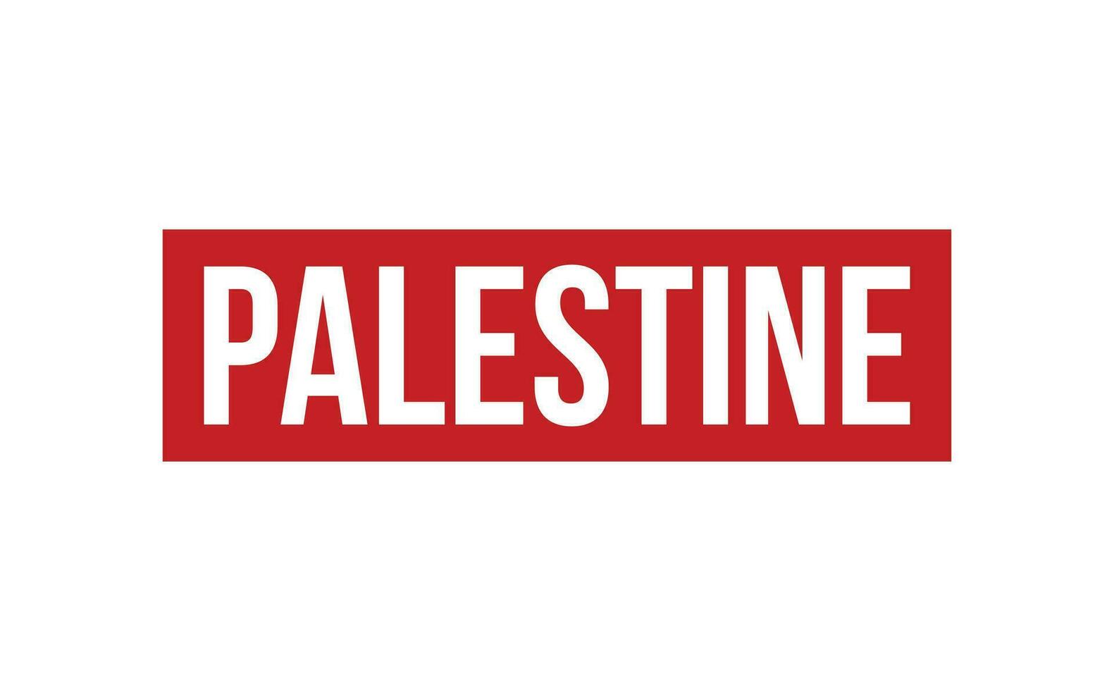 Palestina caucho sello sello vector