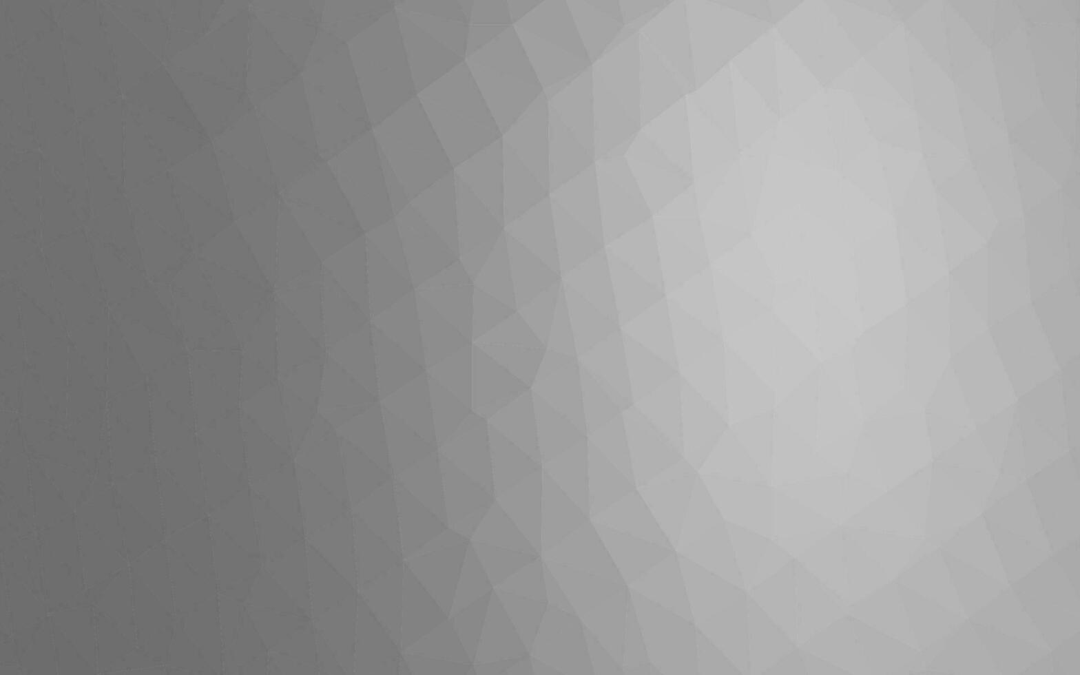 Light Silver, Gray vector polygon abstract backdrop.