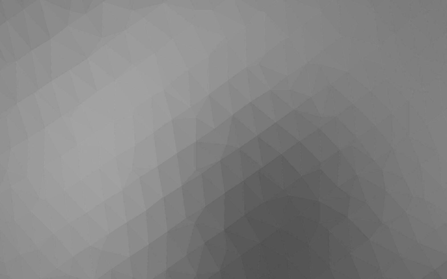 Light Silver, Gray vector polygon abstract background.