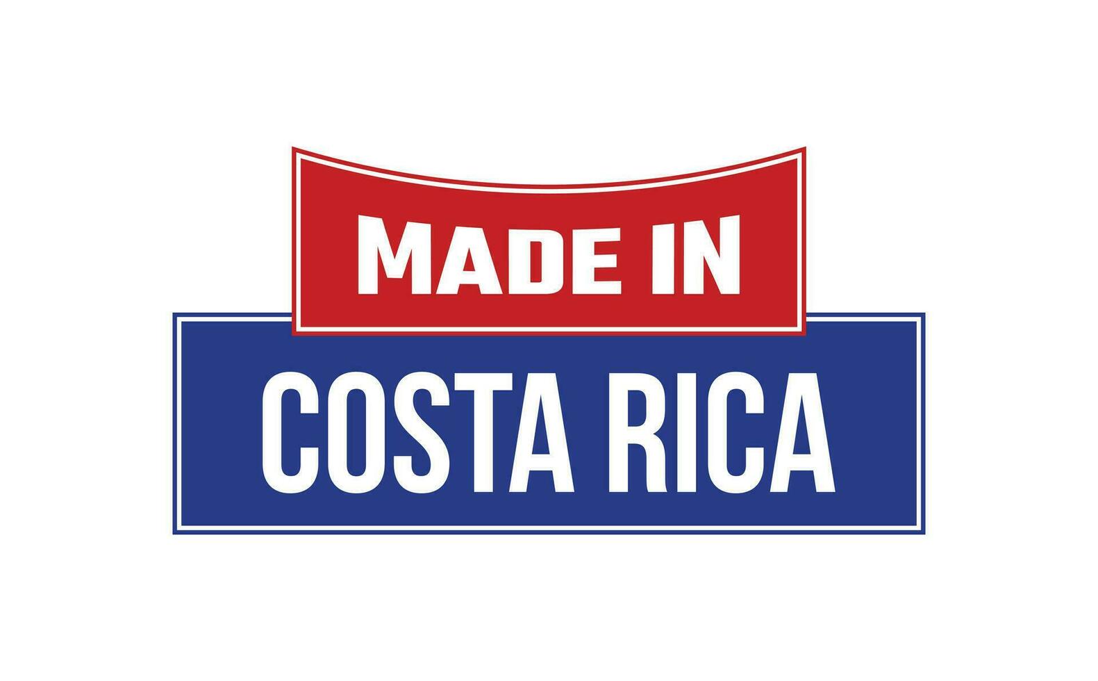 Made In Costa Rica Seal Vector 25382316 Vector Art at Vecteezy