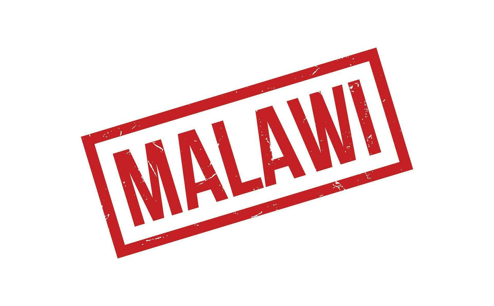 Malawi Rubber Stamp Seal Vector