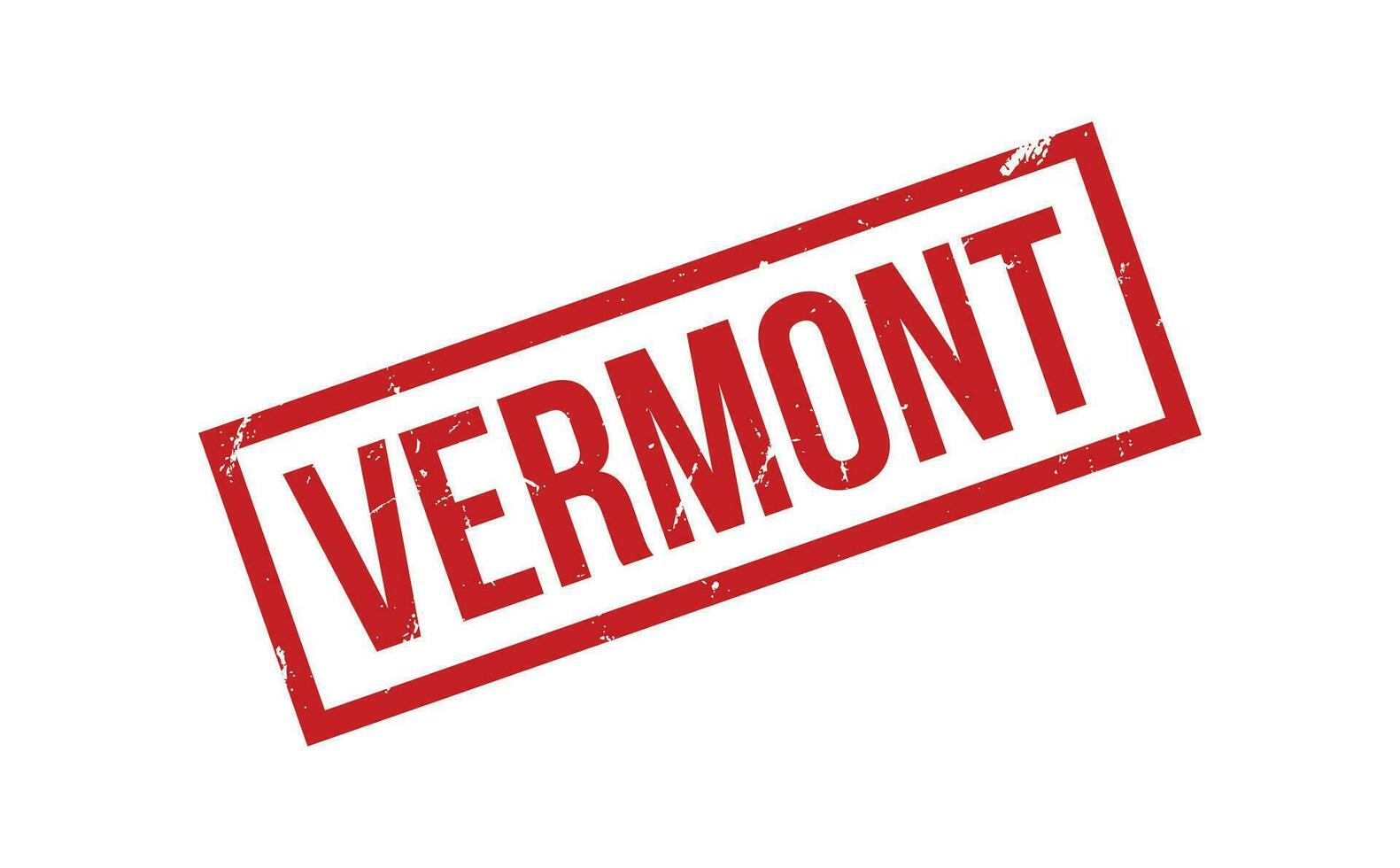 Vermont Rubber Stamp Seal Vector