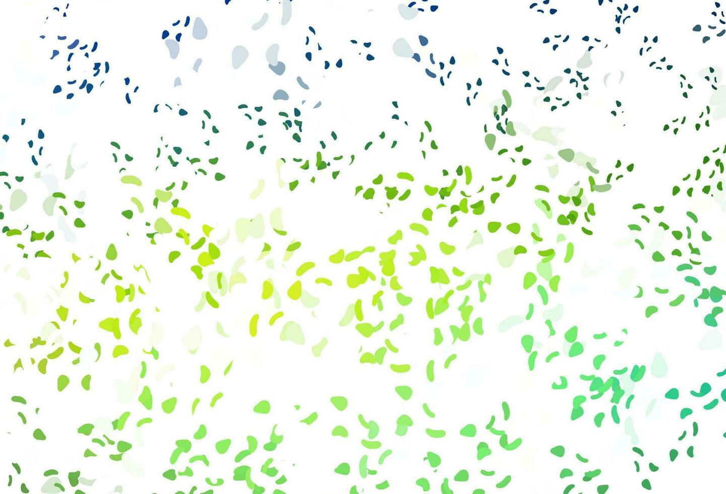 Light blue, yellow vector texture with random forms.