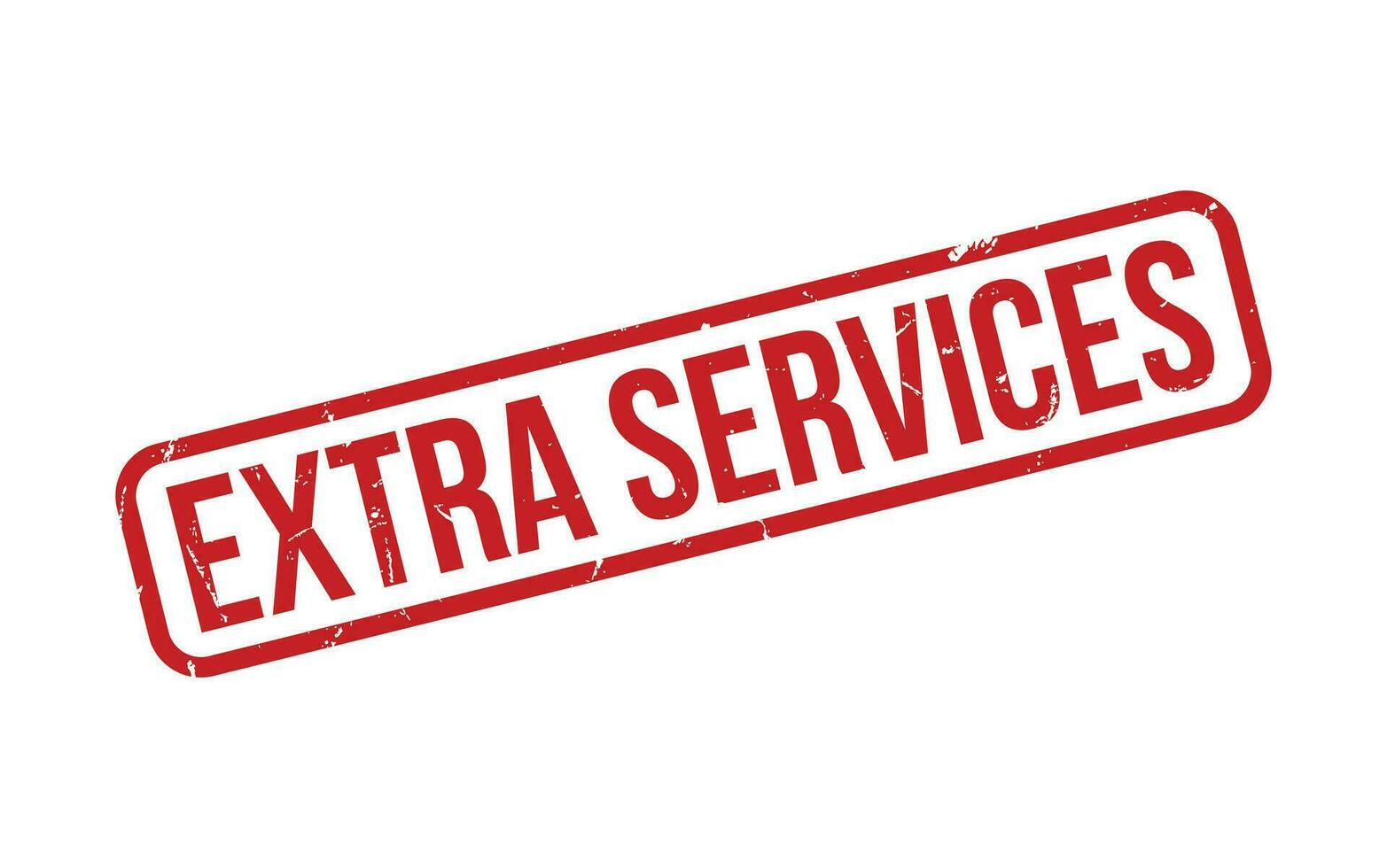 Extra Services Rubber Stamp Seal Vector