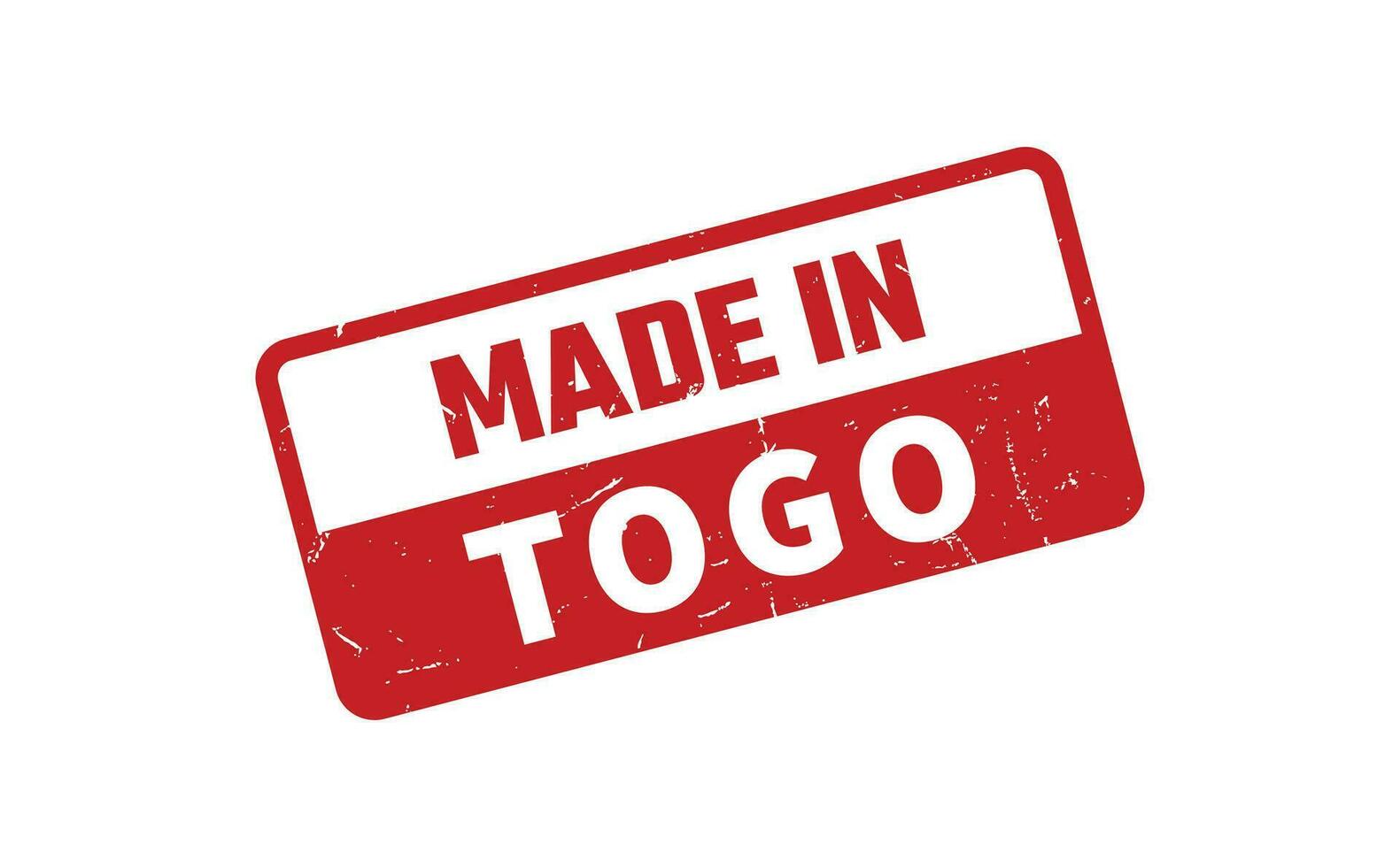 Made In Togo Rubber Stamp vector