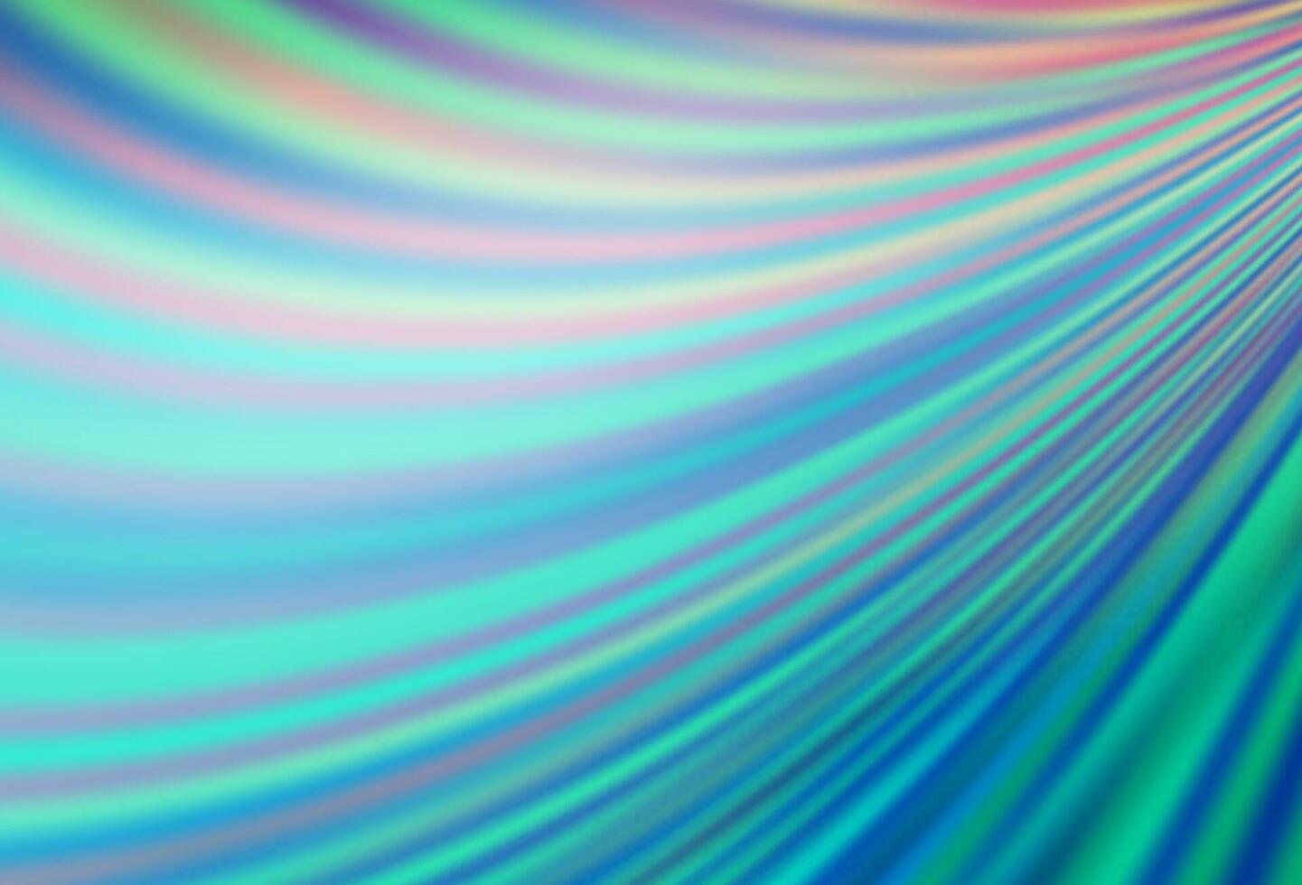 plantilla de vector azul claro con líneas abstractas.