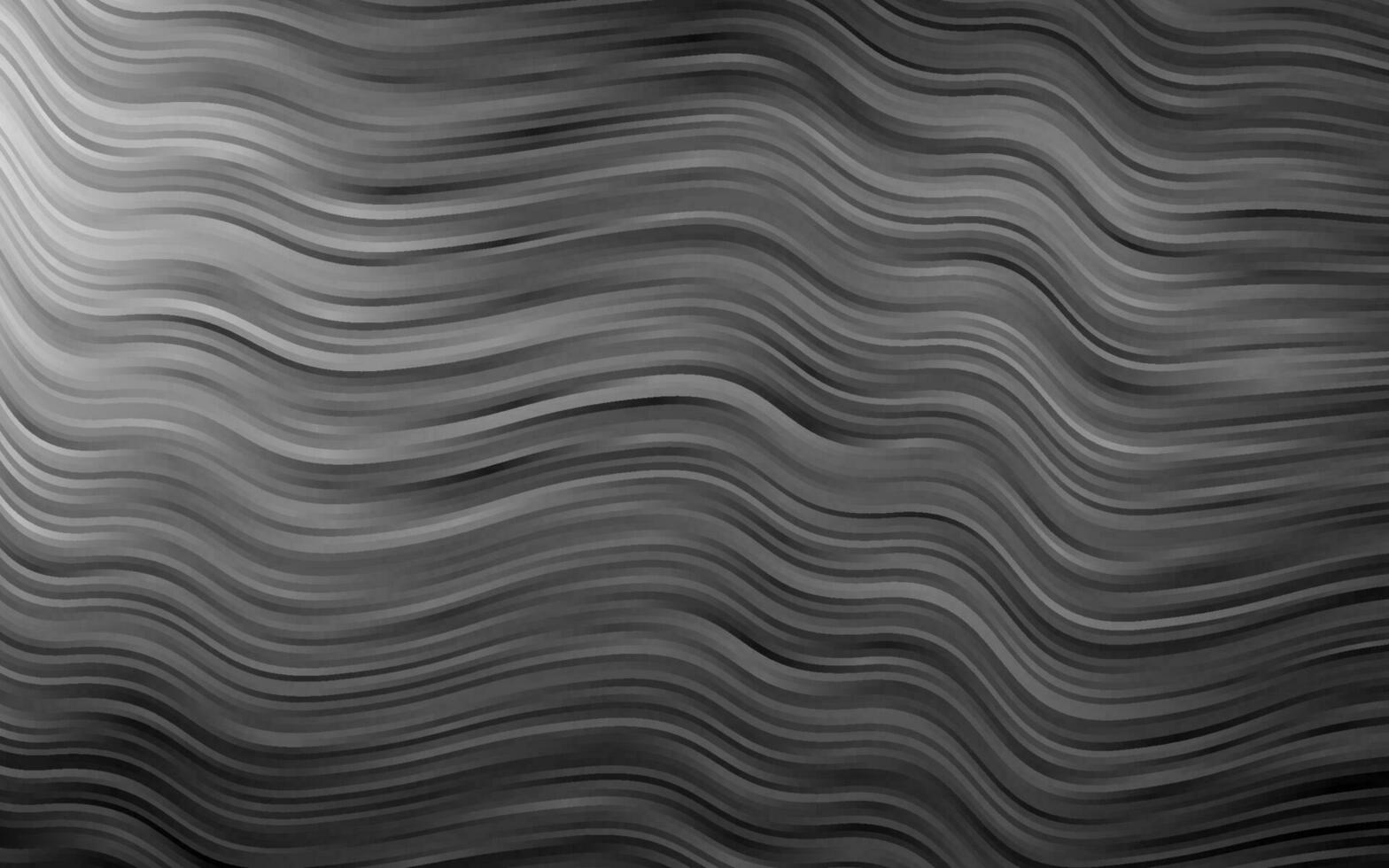 Dark Silver, Gray vector pattern with curved circles.