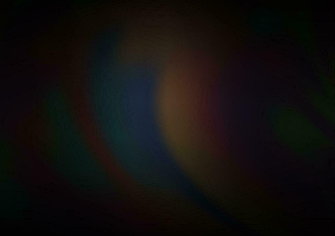 Dark Silver, Gray vector bokeh and colorful pattern.