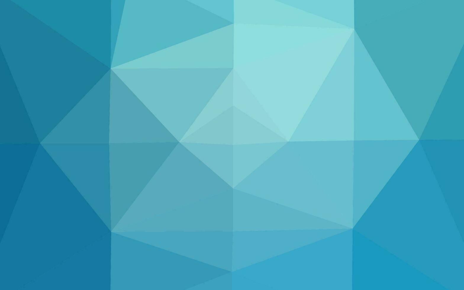 textura de mosaico de triángulo de vector azul claro.