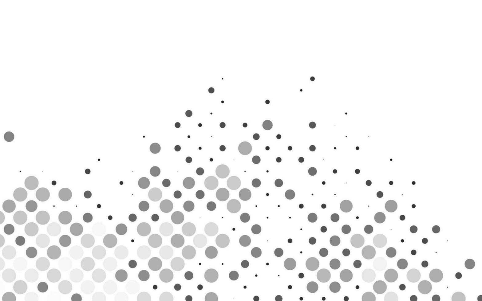 Light Silver, Gray vector pattern with spheres.