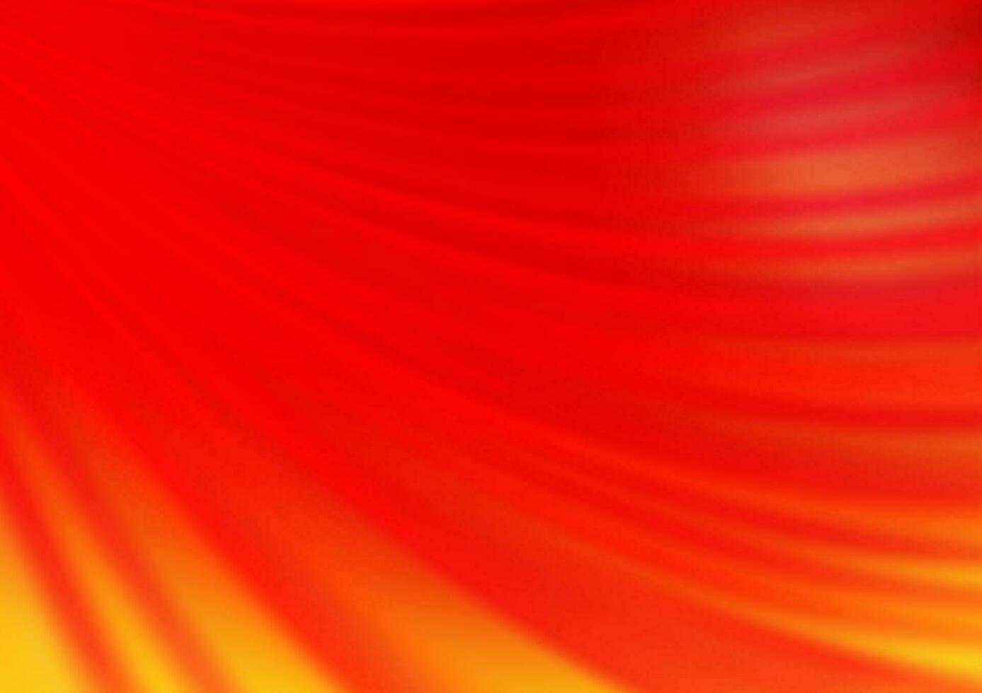 Light Red, Yellow vector backdrop with bent lines.